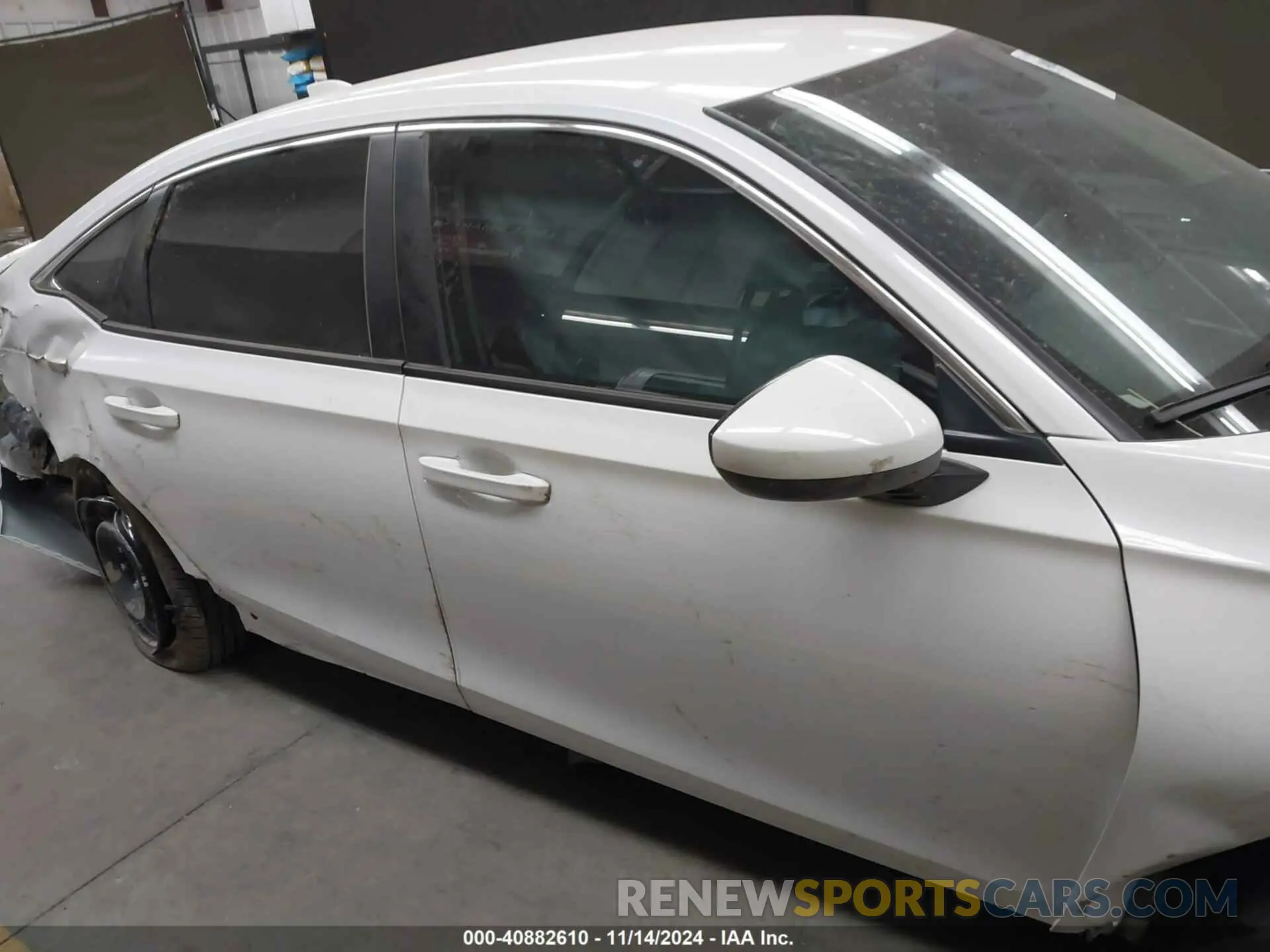 13 fotografías del automóvil dañado 2HGFE2F27SH500091 HONDA CIVIC 2025