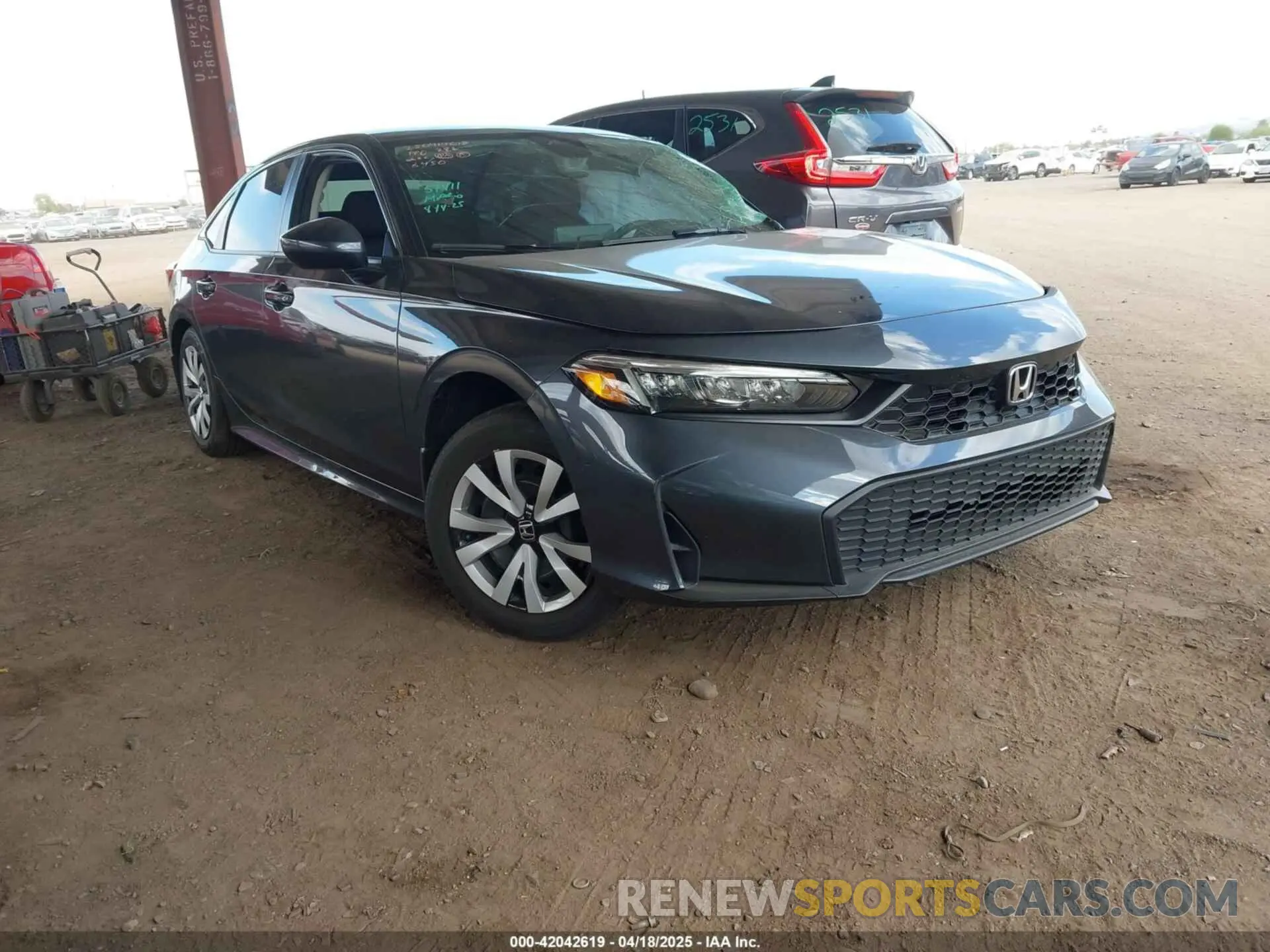 1 fotografías del automóvil dañado 2HGFE2F27SH526450 HONDA CIVIC 2025