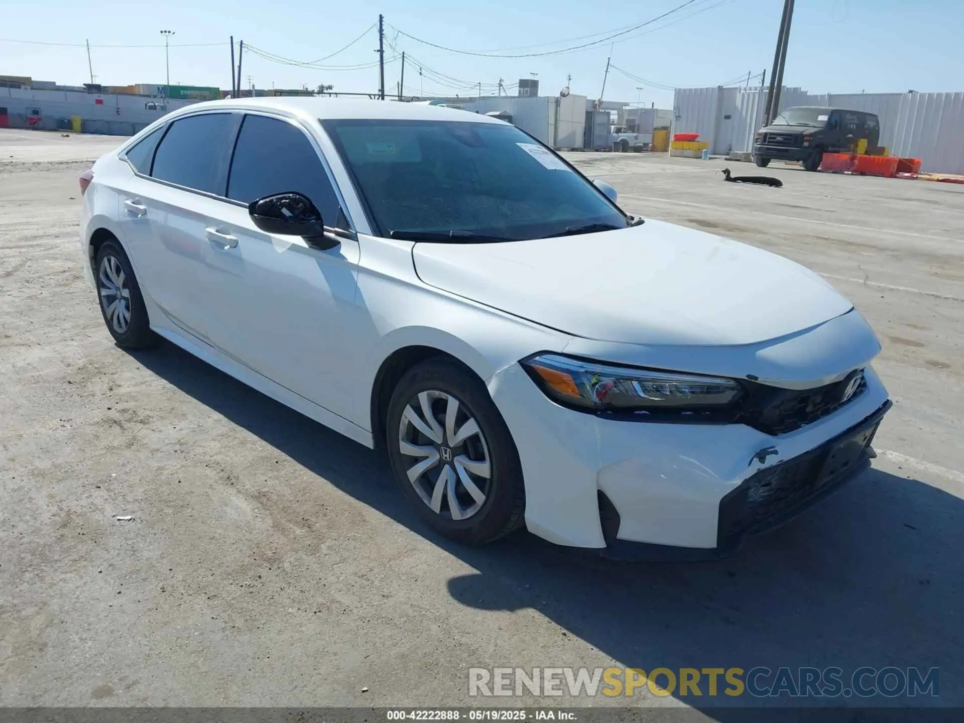 1 fotografías del automóvil dañado 2HGFE2F28SH514615 HONDA CIVIC 2025
