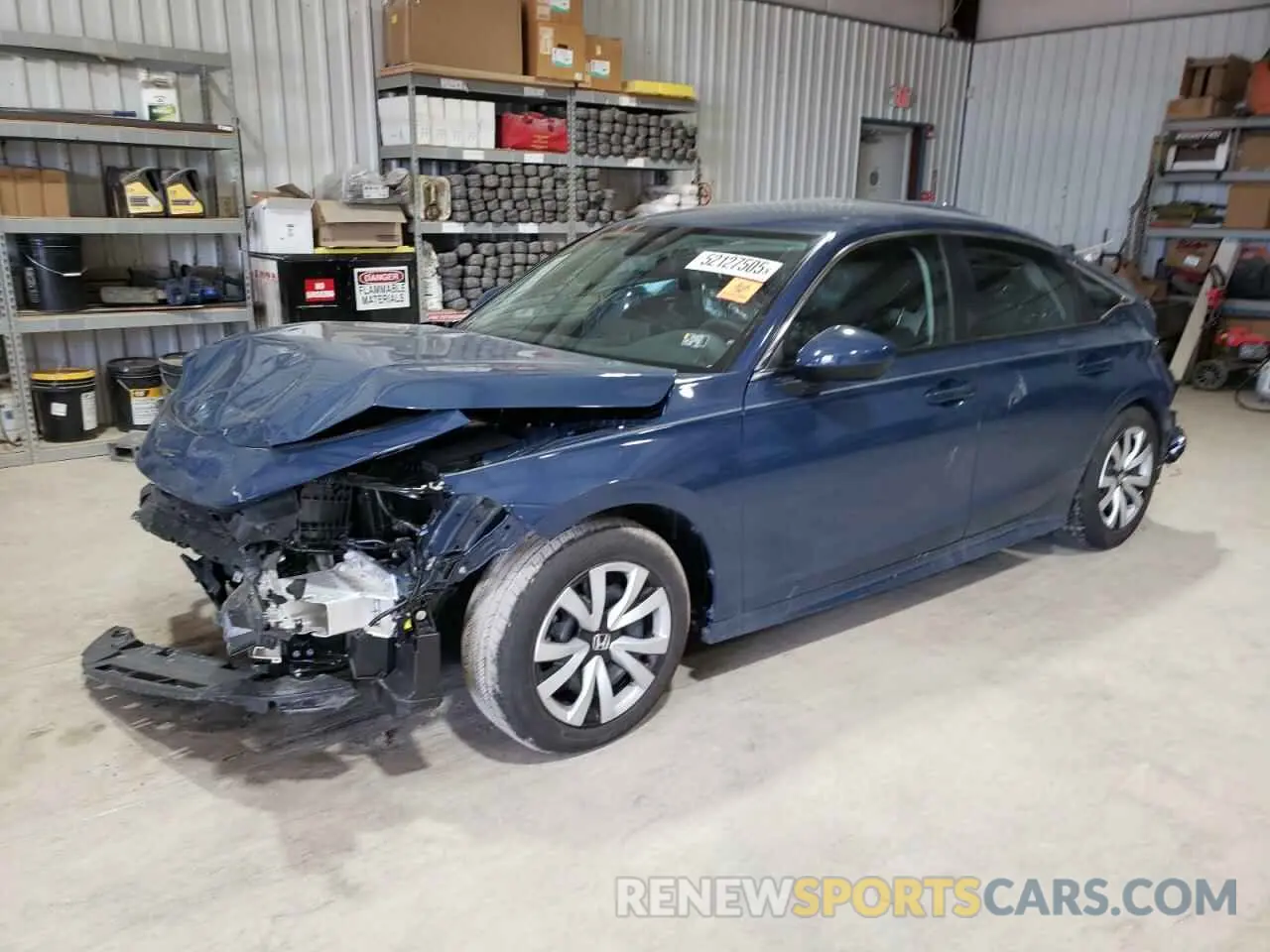 1 fotografías del automóvil dañado 2HGFE2F28SH541085 HONDA CIVIC 2025