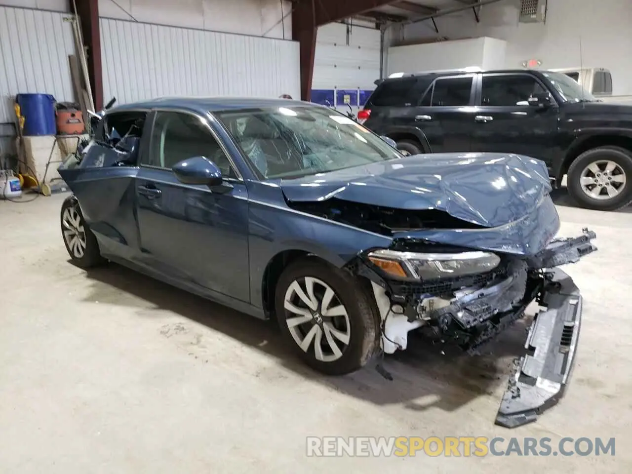 4 fotografías del automóvil dañado 2HGFE2F28SH541085 HONDA CIVIC 2025