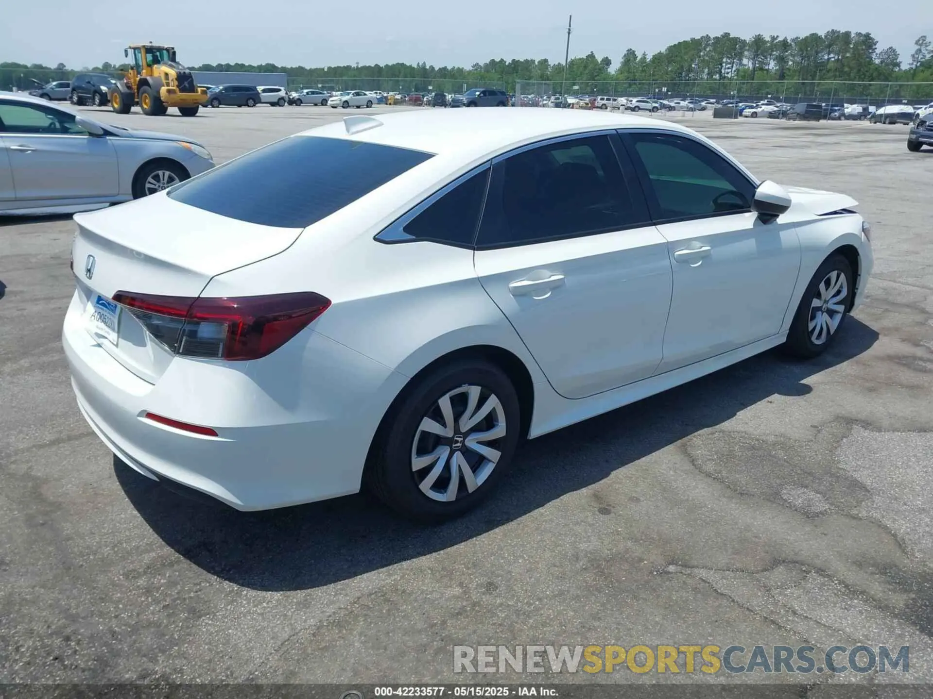 4 fotografías del automóvil dañado 2HGFE2F28SH575317 HONDA CIVIC 2025