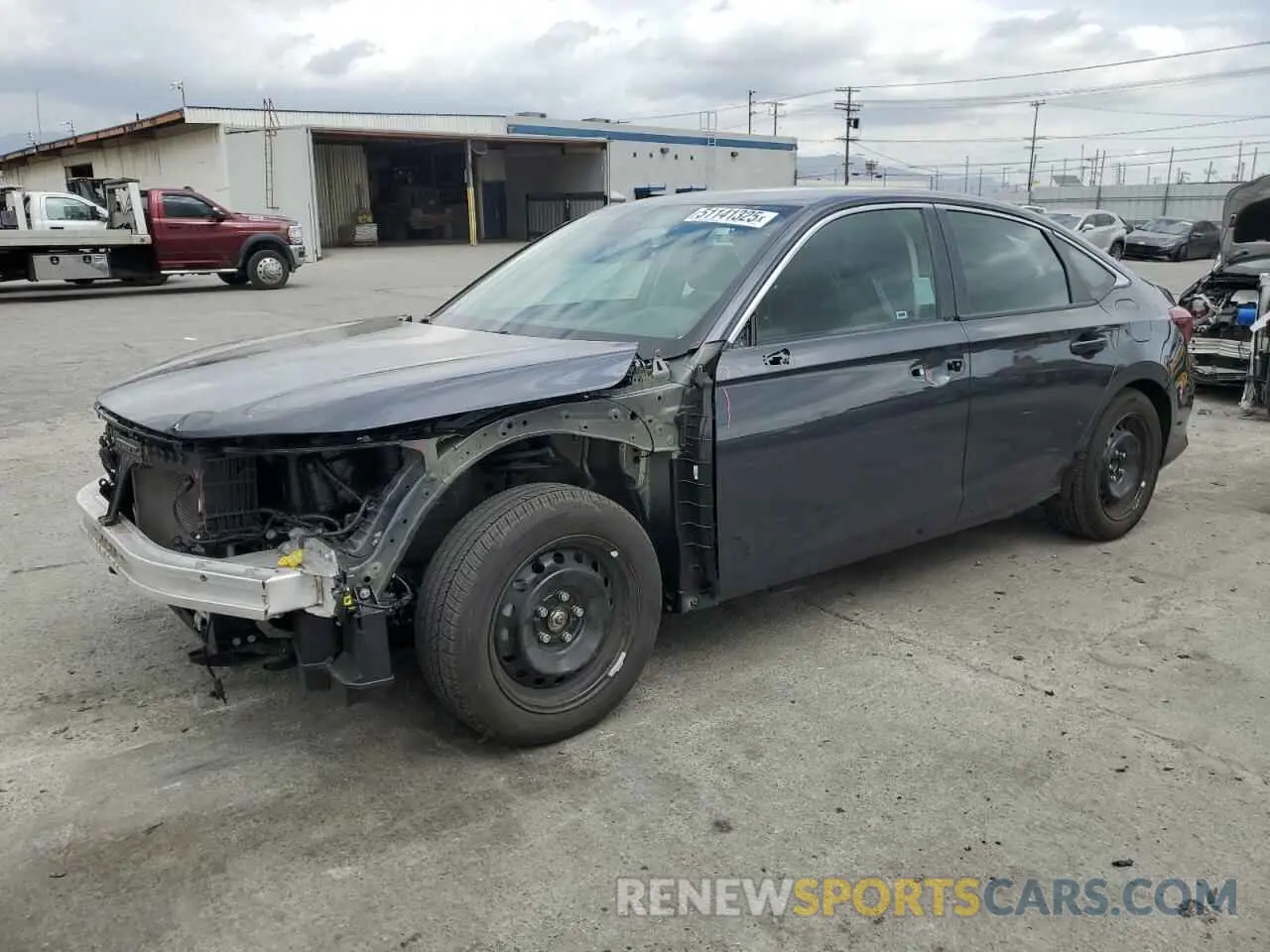 1 fotografías del automóvil dañado 2HGFE2F29SH537563 HONDA CIVIC 2025
