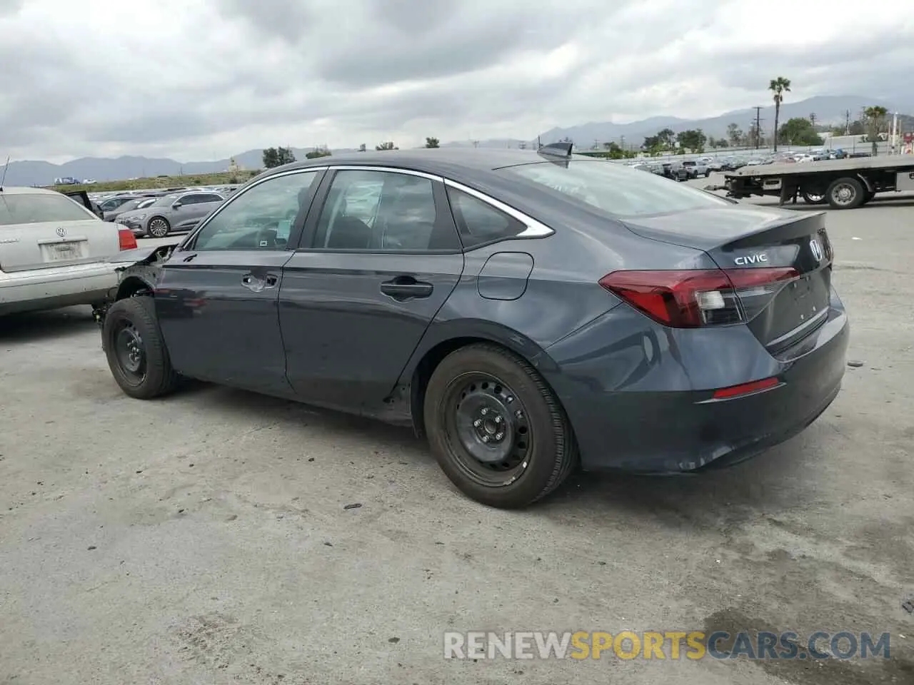 2 fotografías del automóvil dañado 2HGFE2F29SH537563 HONDA CIVIC 2025