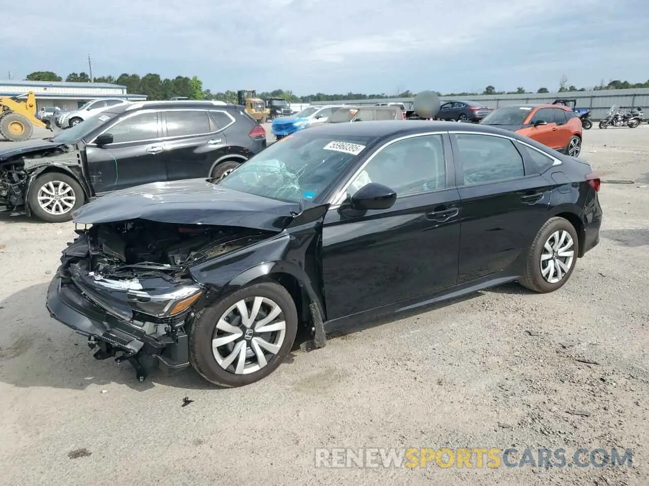 1 fotografías del automóvil dañado 2HGFE2F29SH560406 HONDA CIVIC 2025