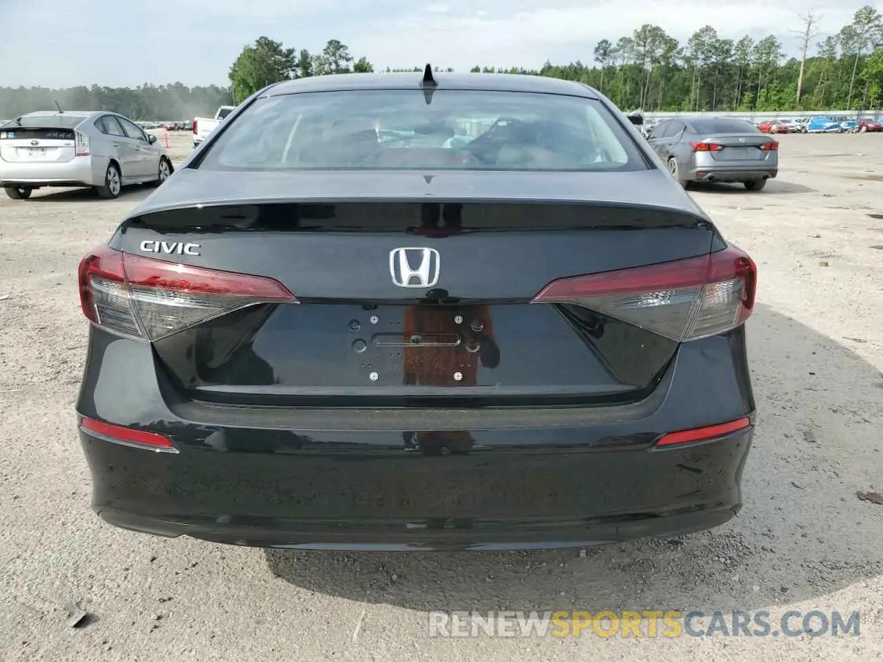 6 fotografías del automóvil dañado 2HGFE2F29SH560406 HONDA CIVIC 2025