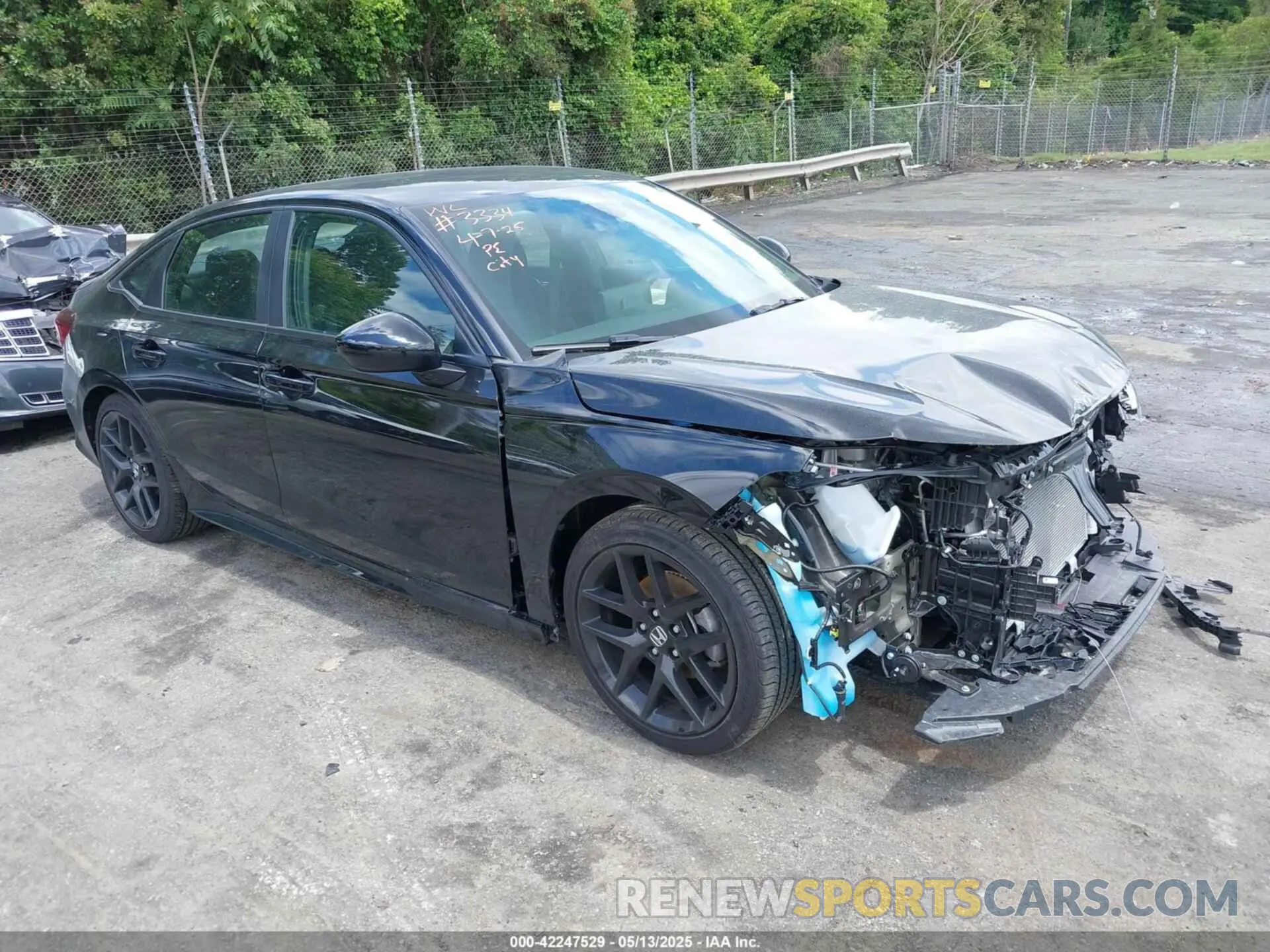 1 fotografías del automóvil dañado 2HGFE2F50SH509578 HONDA CIVIC 2025