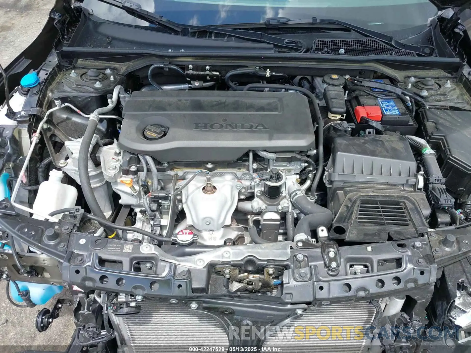 10 fotografías del automóvil dañado 2HGFE2F50SH509578 HONDA CIVIC 2025