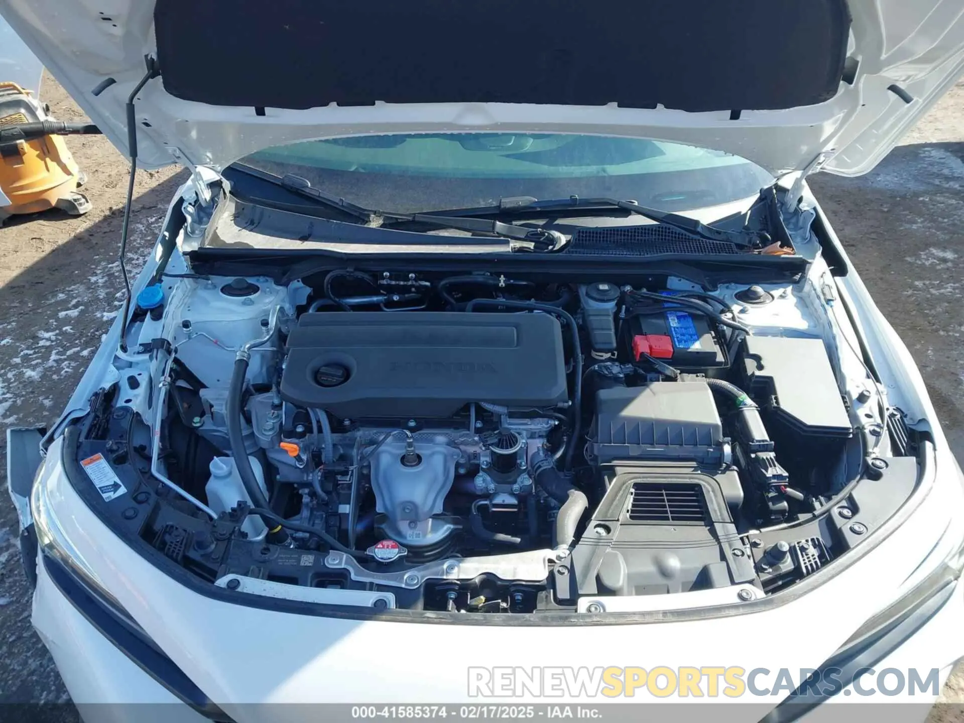 10 fotografías del automóvil dañado 2HGFE2F50SH514604 HONDA CIVIC 2025