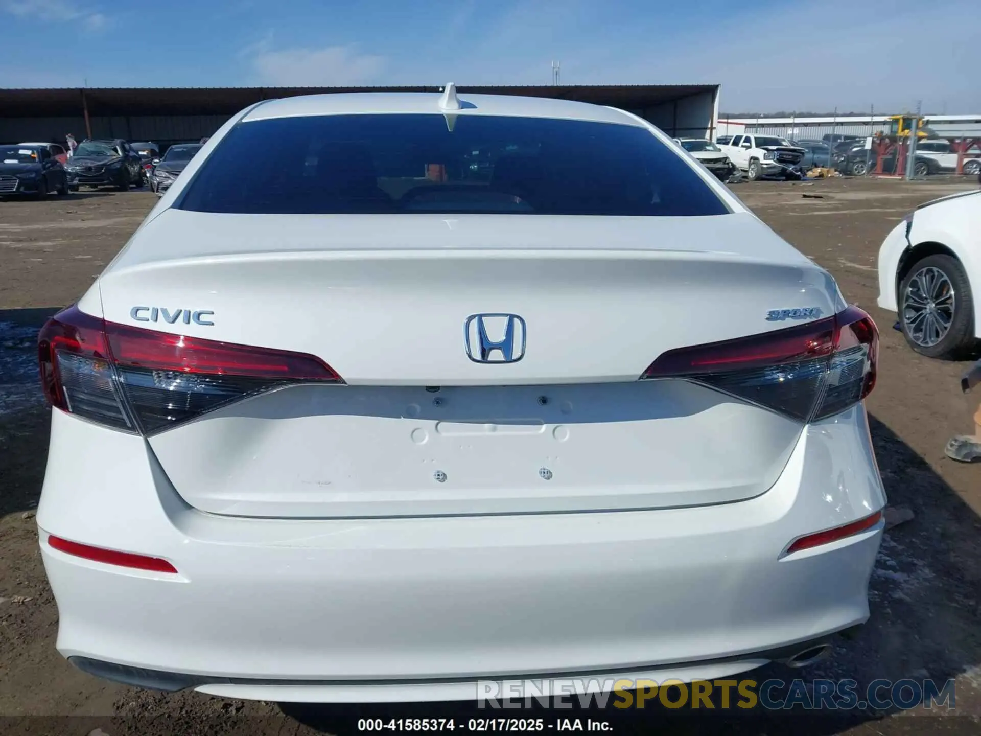 17 fotografías del automóvil dañado 2HGFE2F50SH514604 HONDA CIVIC 2025
