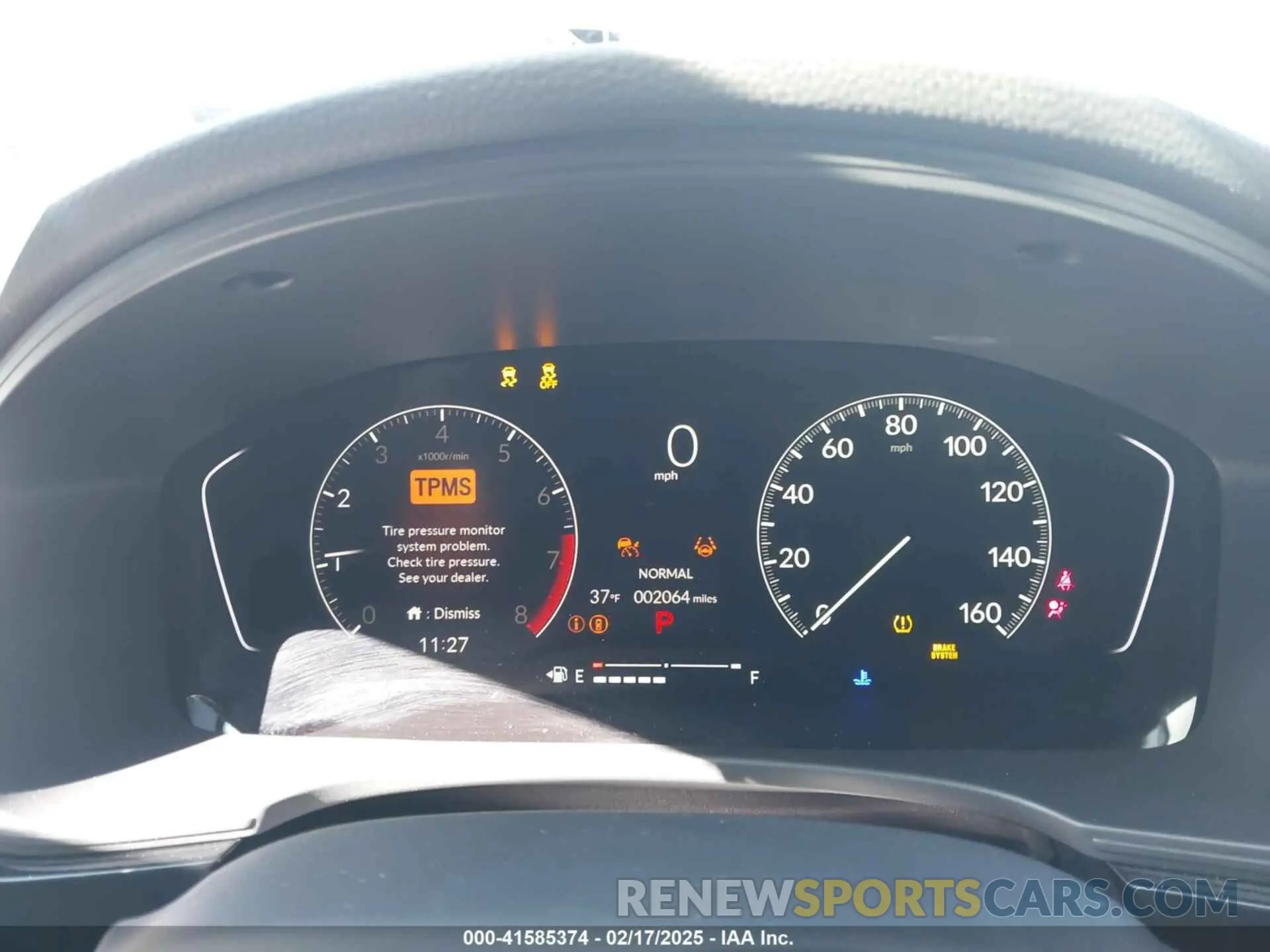 7 fotografías del automóvil dañado 2HGFE2F50SH514604 HONDA CIVIC 2025
