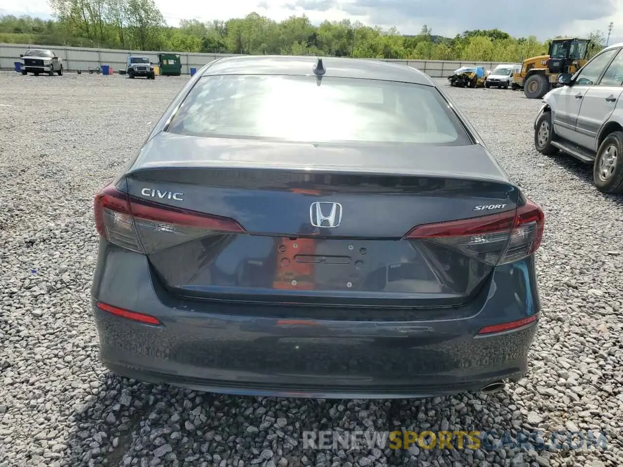 6 fotografías del automóvil dañado 2HGFE2F50SH519821 HONDA CIVIC 2025