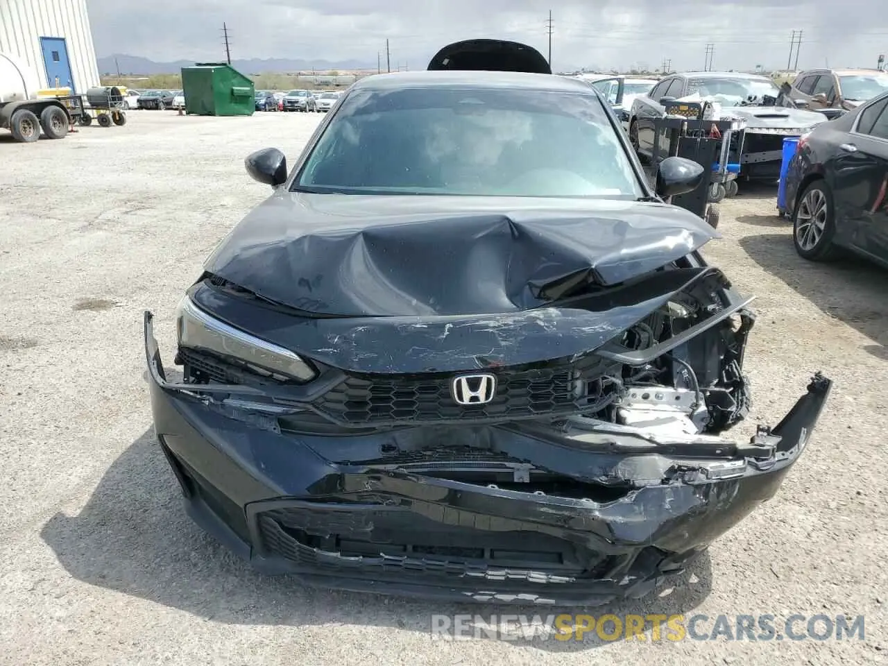 5 fotografías del automóvil dañado 2HGFE2F50SH522864 HONDA CIVIC 2025
