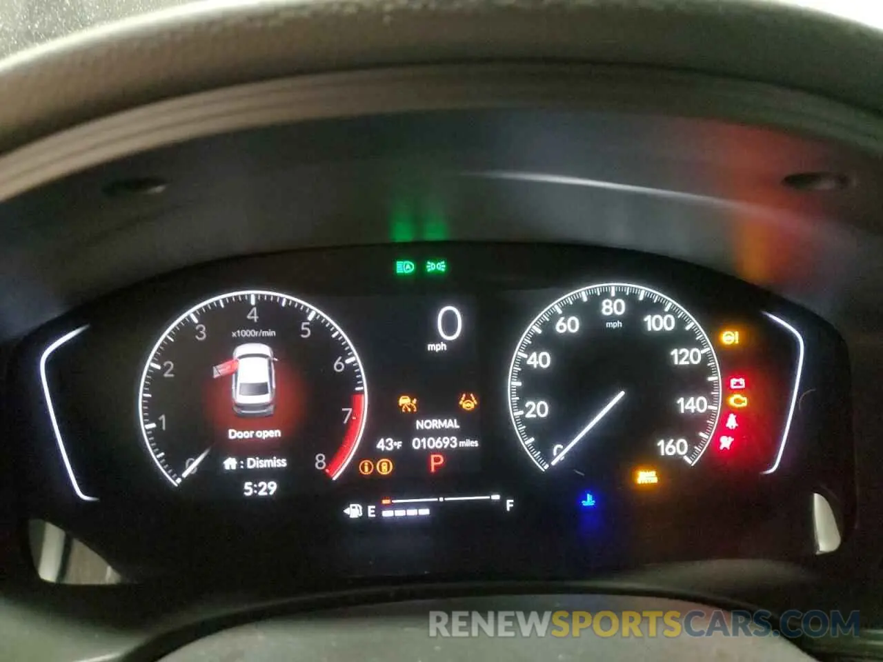 9 fotografías del automóvil dañado 2HGFE2F50SH529149 HONDA CIVIC 2025