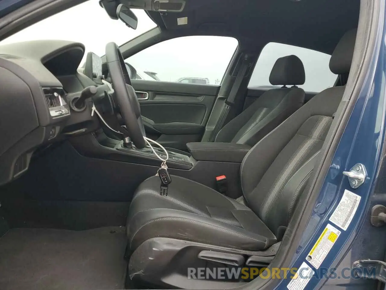 7 fotografías del automóvil dañado 2HGFE2F50SH531676 HONDA CIVIC 2025