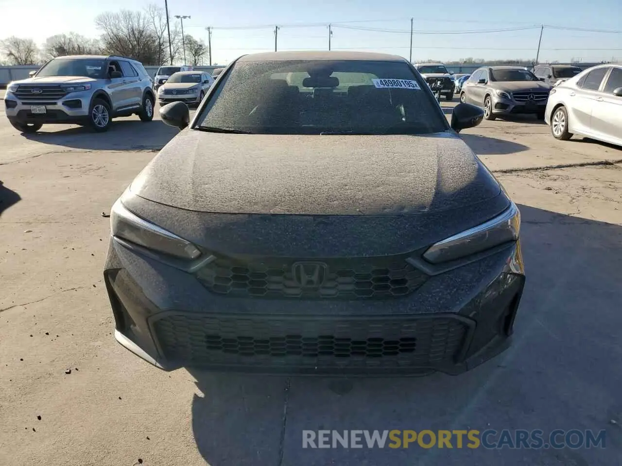 5 fotografías del automóvil dañado 2HGFE2F50SH537154 HONDA CIVIC 2025