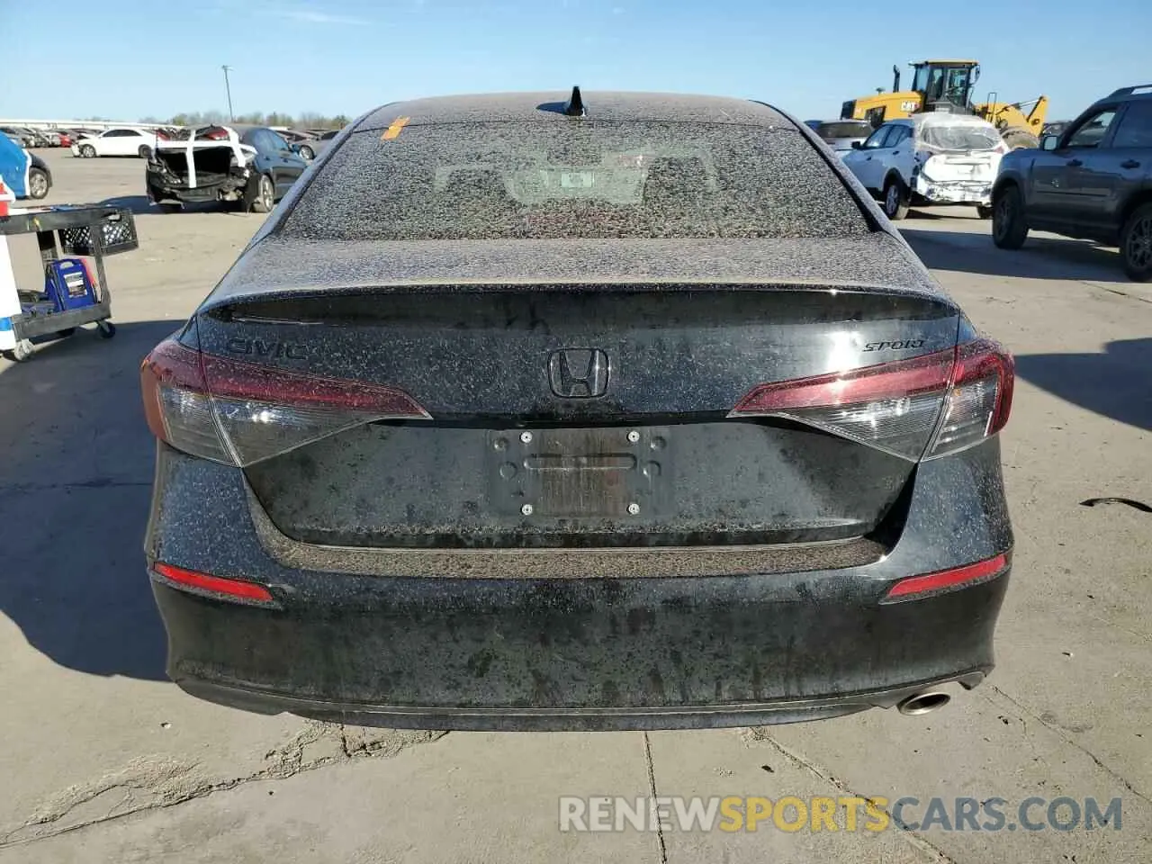 6 fotografías del automóvil dañado 2HGFE2F50SH537154 HONDA CIVIC 2025