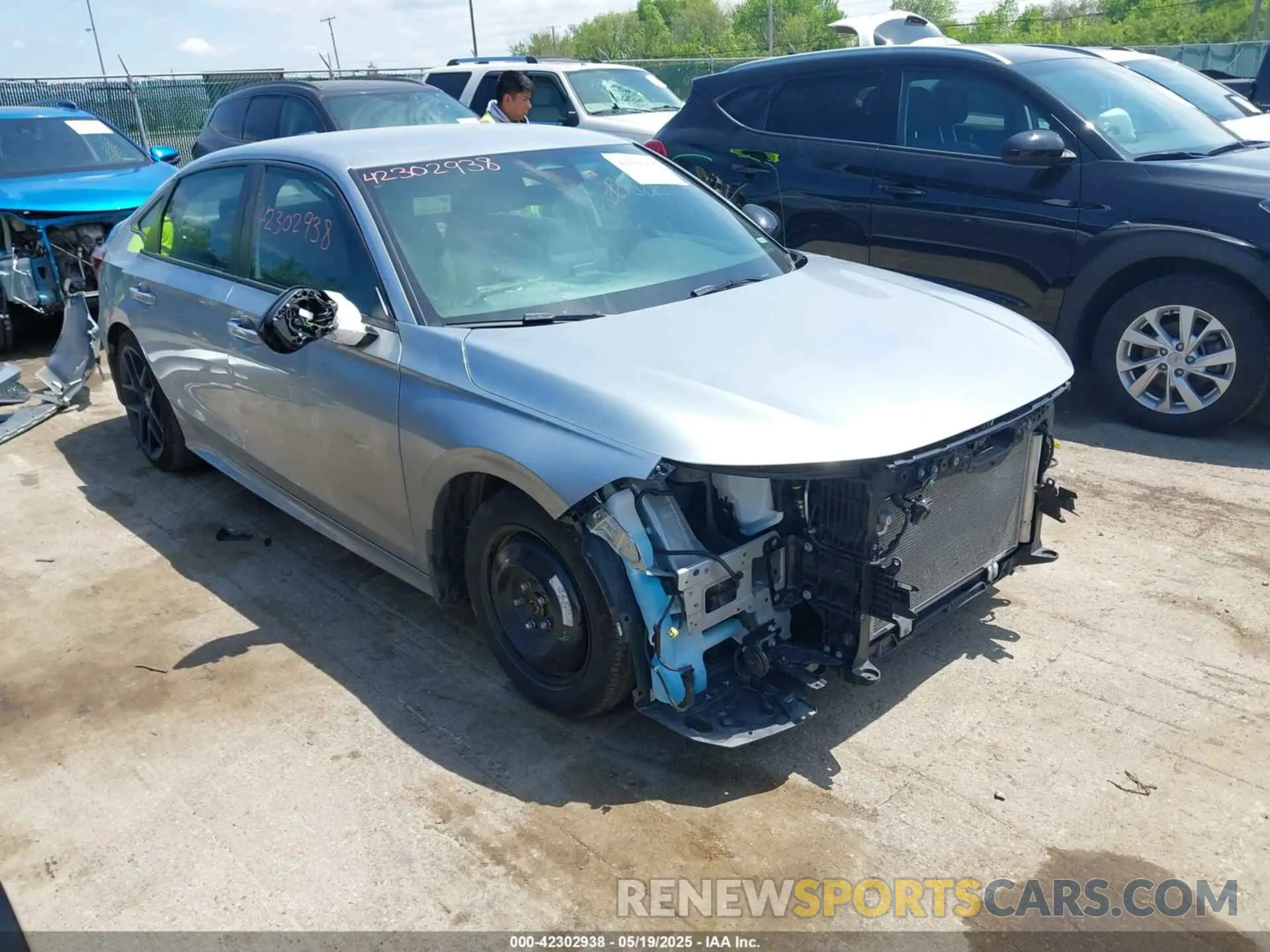 1 fotografías del automóvil dañado 2HGFE2F50SH542824 HONDA CIVIC 2025