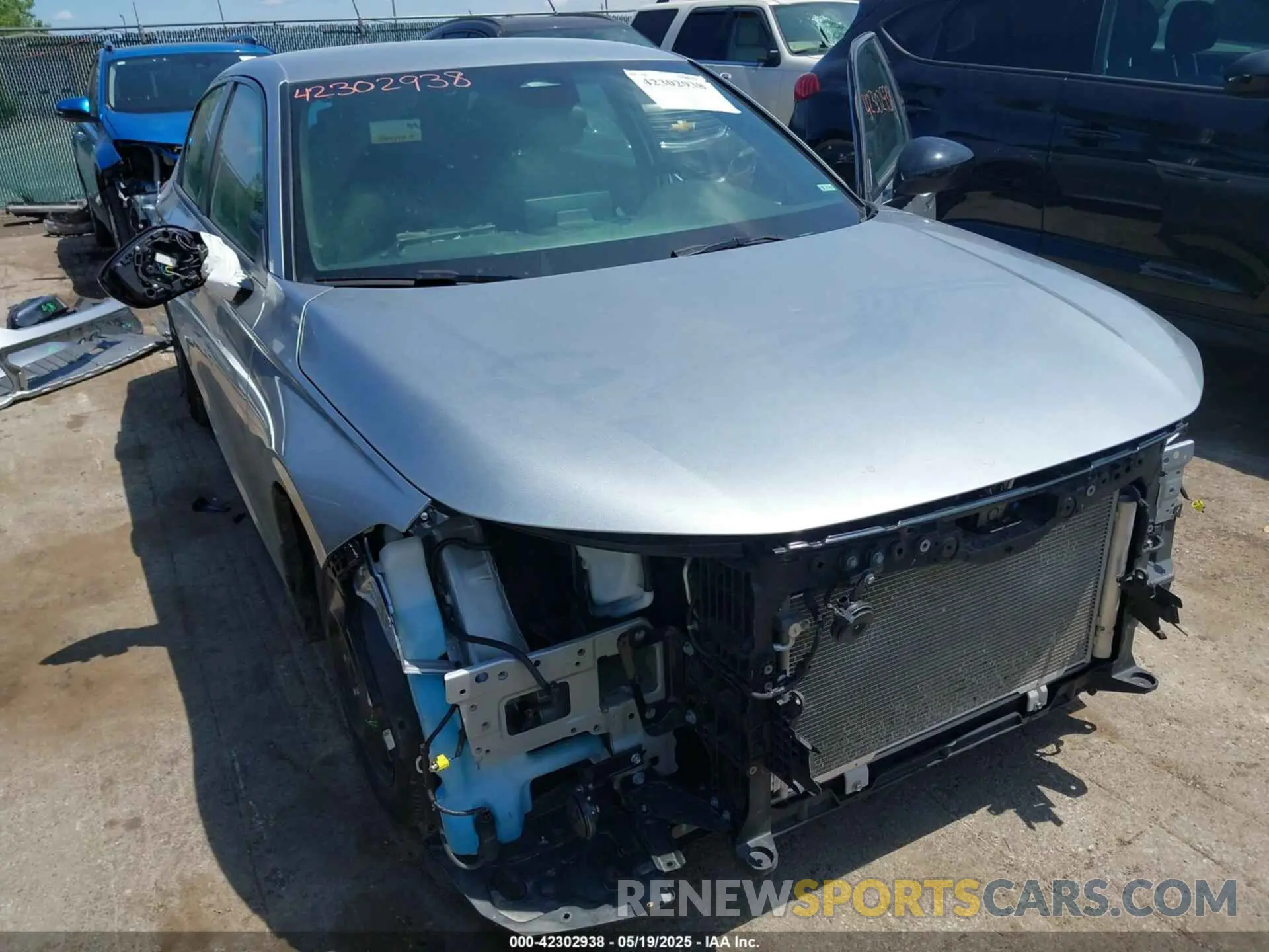 6 fotografías del automóvil dañado 2HGFE2F50SH542824 HONDA CIVIC 2025