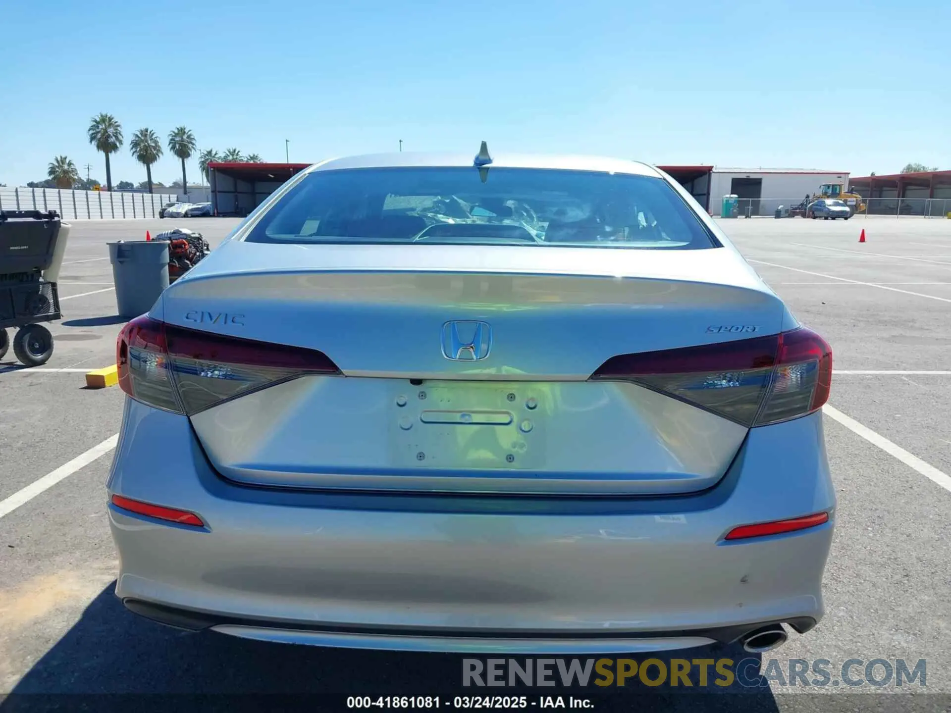 16 fotografías del automóvil dañado 2HGFE2F50SH546923 HONDA CIVIC 2025
