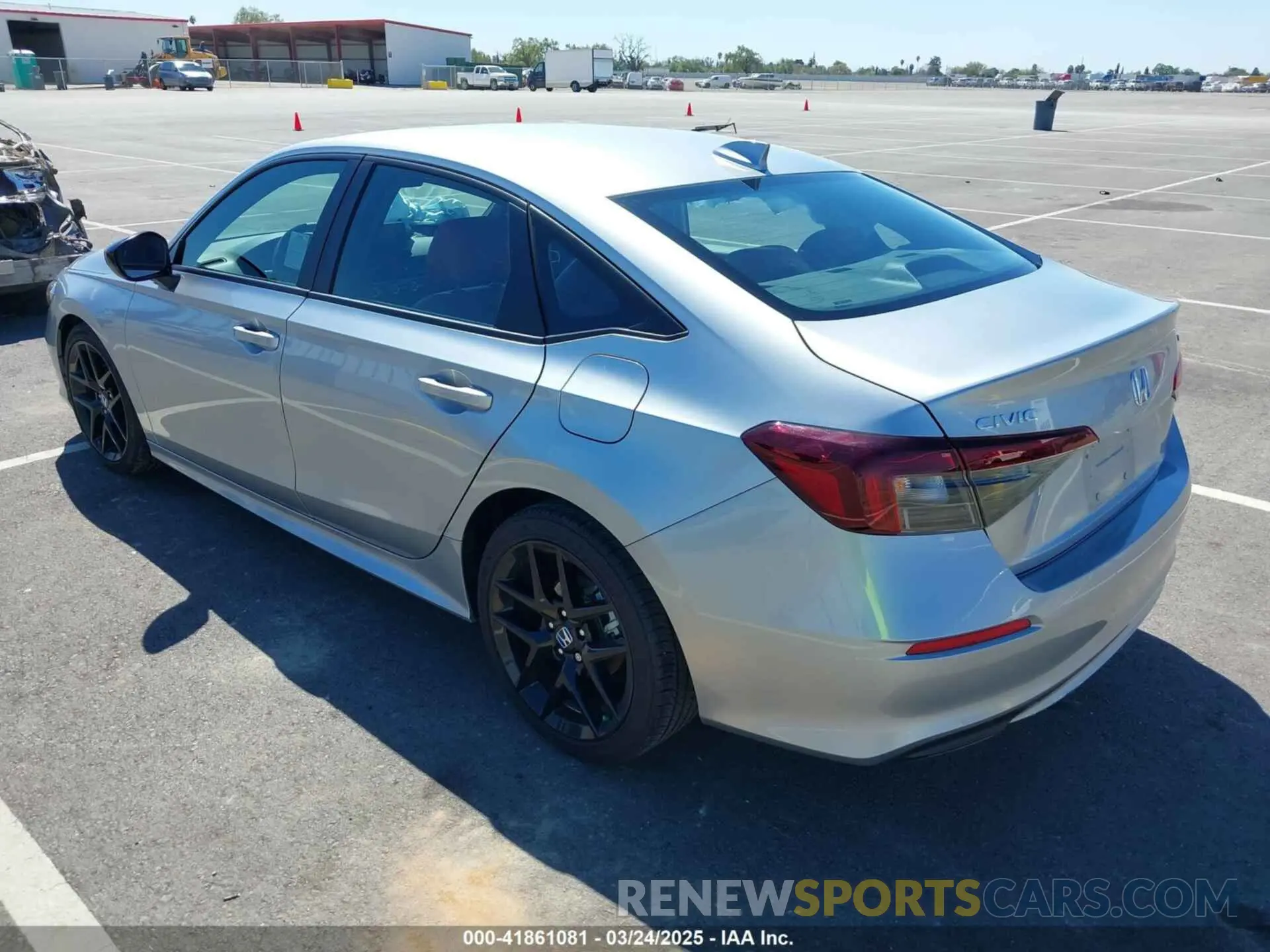 3 fotografías del automóvil dañado 2HGFE2F50SH546923 HONDA CIVIC 2025