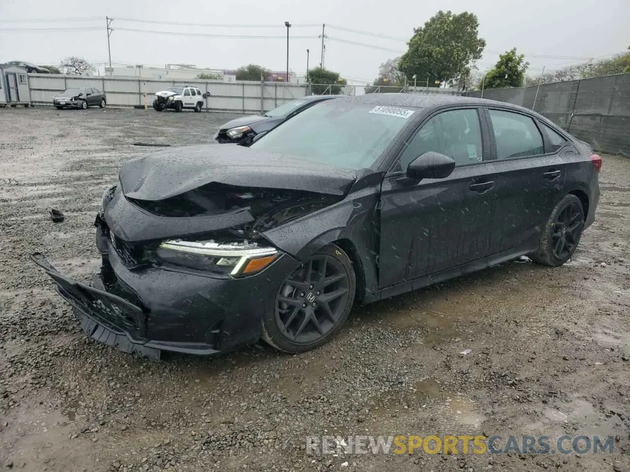 1 fotografías del automóvil dañado 2HGFE2F50SH554682 HONDA CIVIC 2025