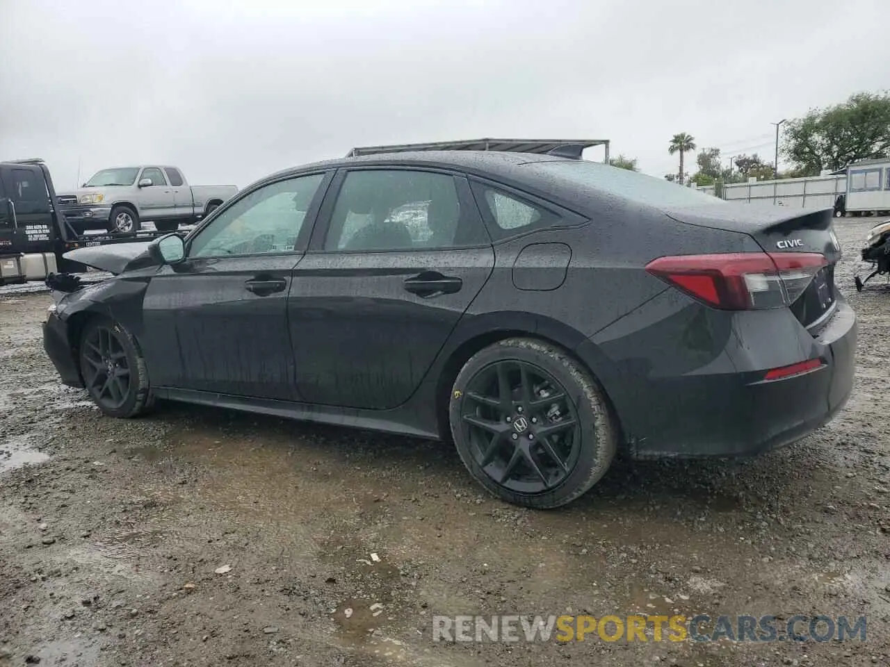 2 fotografías del automóvil dañado 2HGFE2F50SH554682 HONDA CIVIC 2025