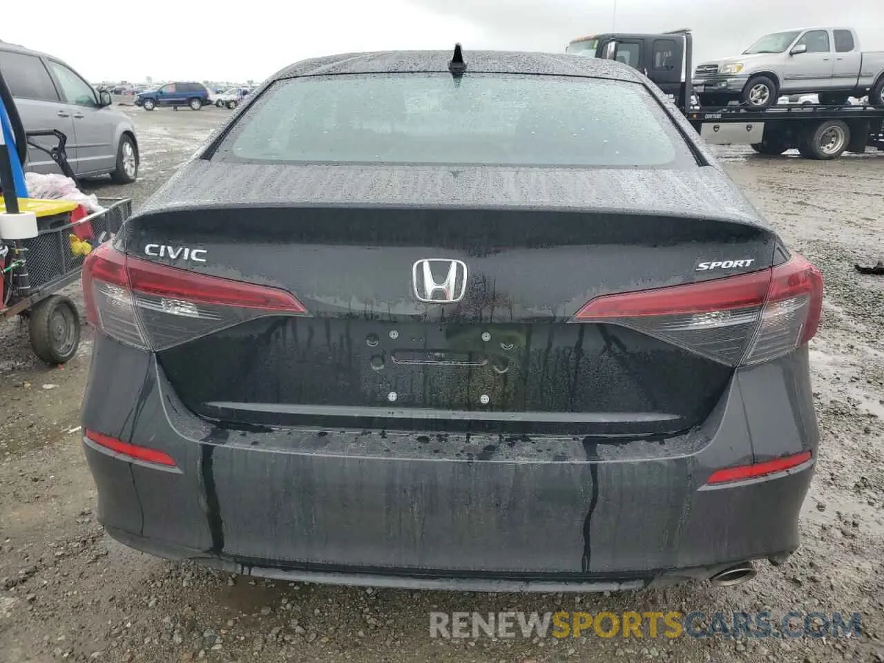 6 fotografías del automóvil dañado 2HGFE2F50SH554682 HONDA CIVIC 2025