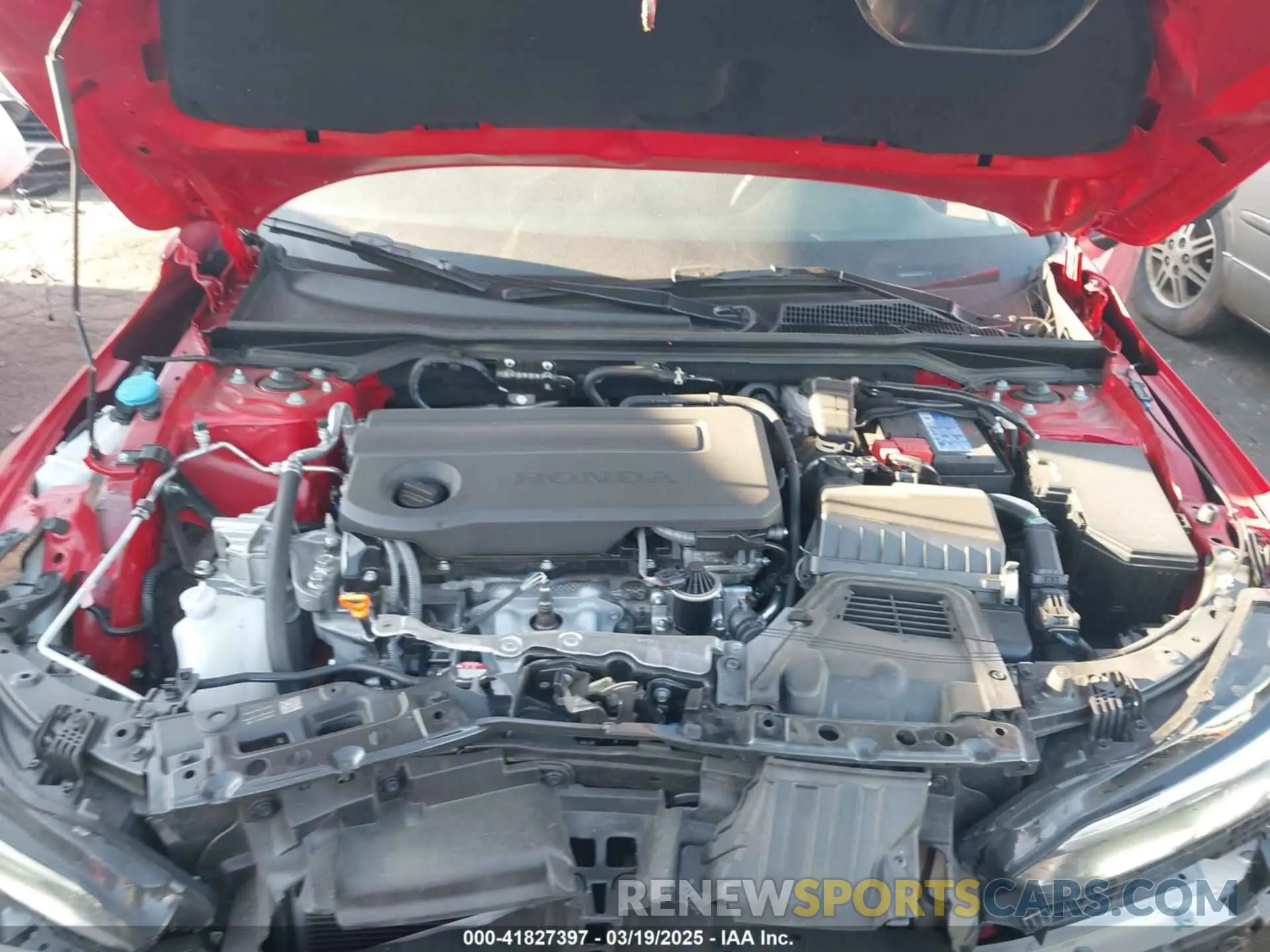 10 fotografías del automóvil dañado 2HGFE2F51SH515194 HONDA CIVIC 2025