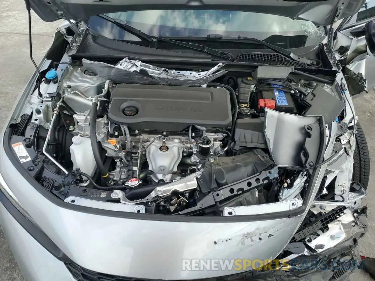 12 fotografías del automóvil dañado 2HGFE2F51SH516443 HONDA CIVIC 2025
