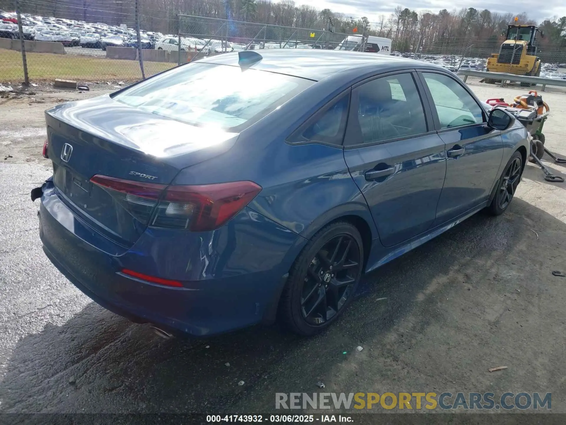 4 fotografías del automóvil dañado 2HGFE2F51SH526891 HONDA CIVIC 2025