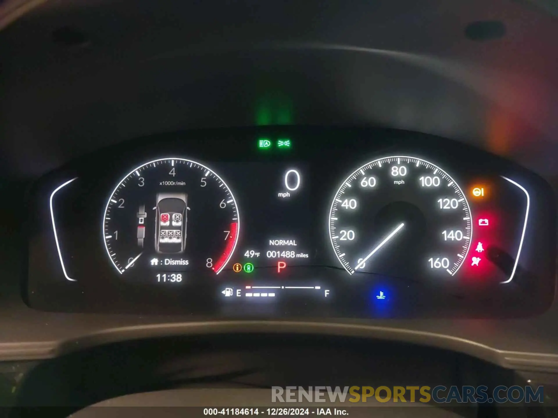 7 fotografías del automóvil dañado 2HGFE2F51SH533260 HONDA CIVIC 2025