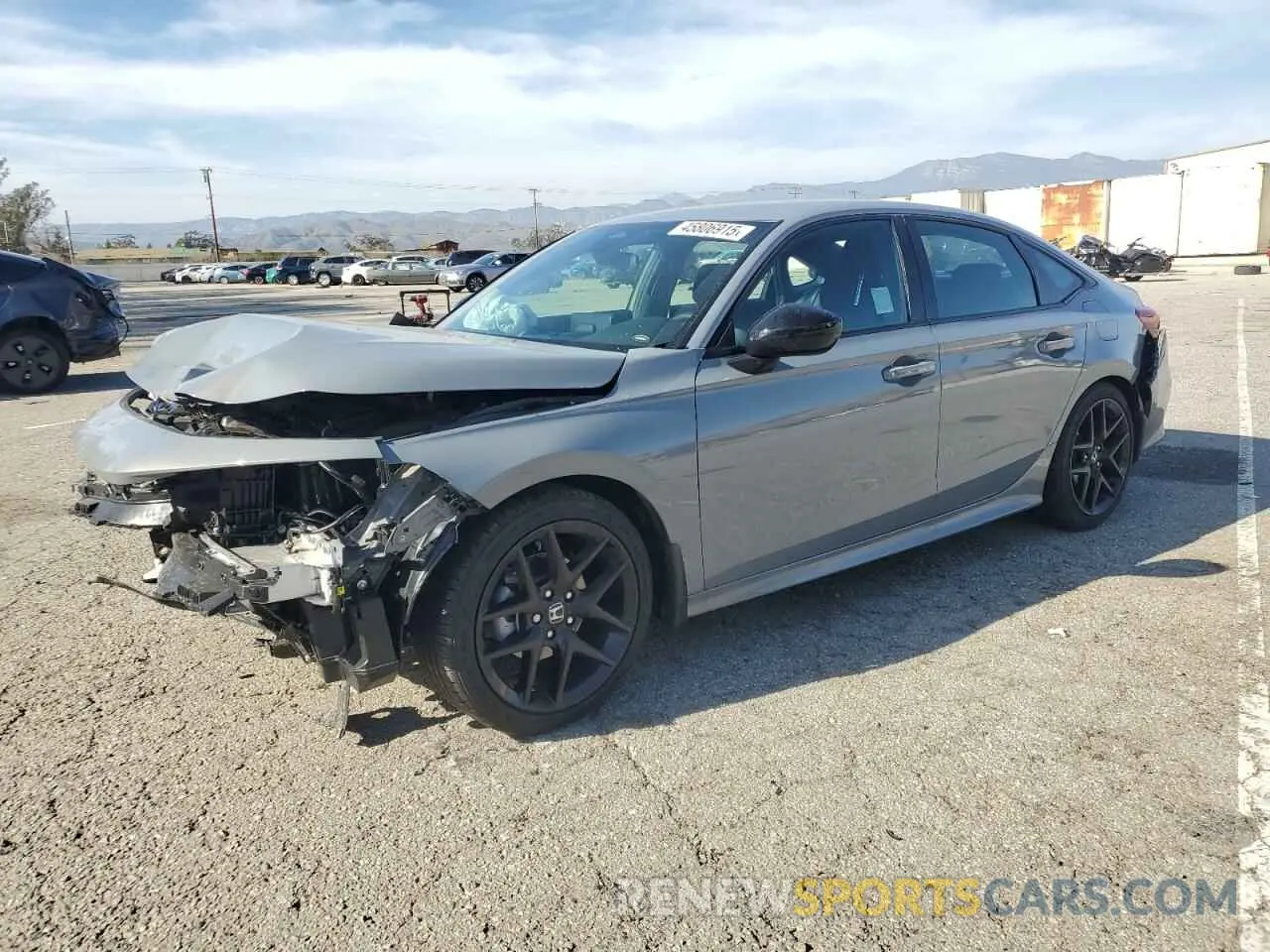 1 fotografías del automóvil dañado 2HGFE2F51SH557221 HONDA CIVIC 2025