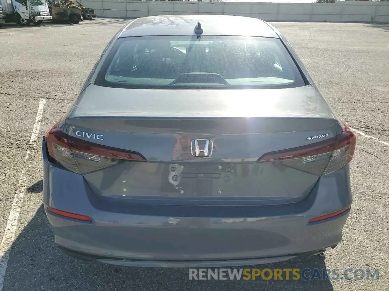 6 fotografías del automóvil dañado 2HGFE2F51SH557221 HONDA CIVIC 2025