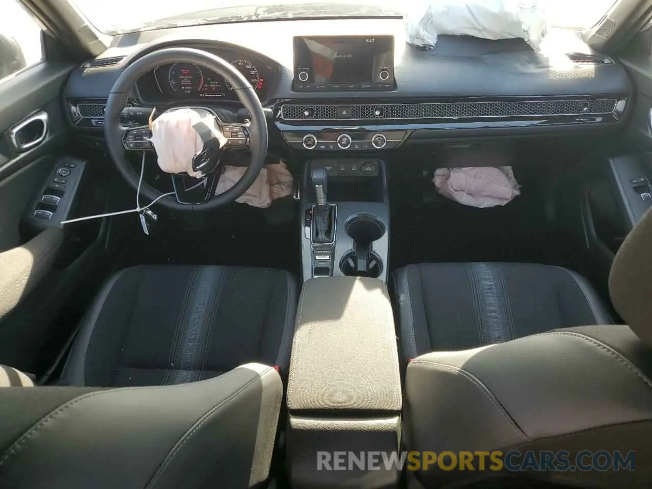 8 fotografías del automóvil dañado 2HGFE2F51SH557221 HONDA CIVIC 2025