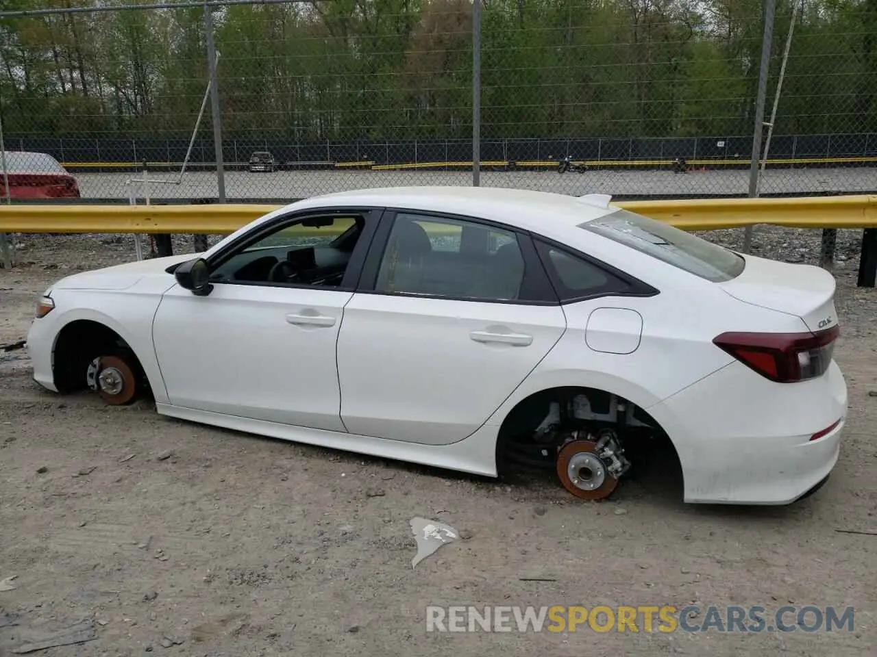 2 fotografías del automóvil dañado 2HGFE2F51SH564752 HONDA CIVIC 2025