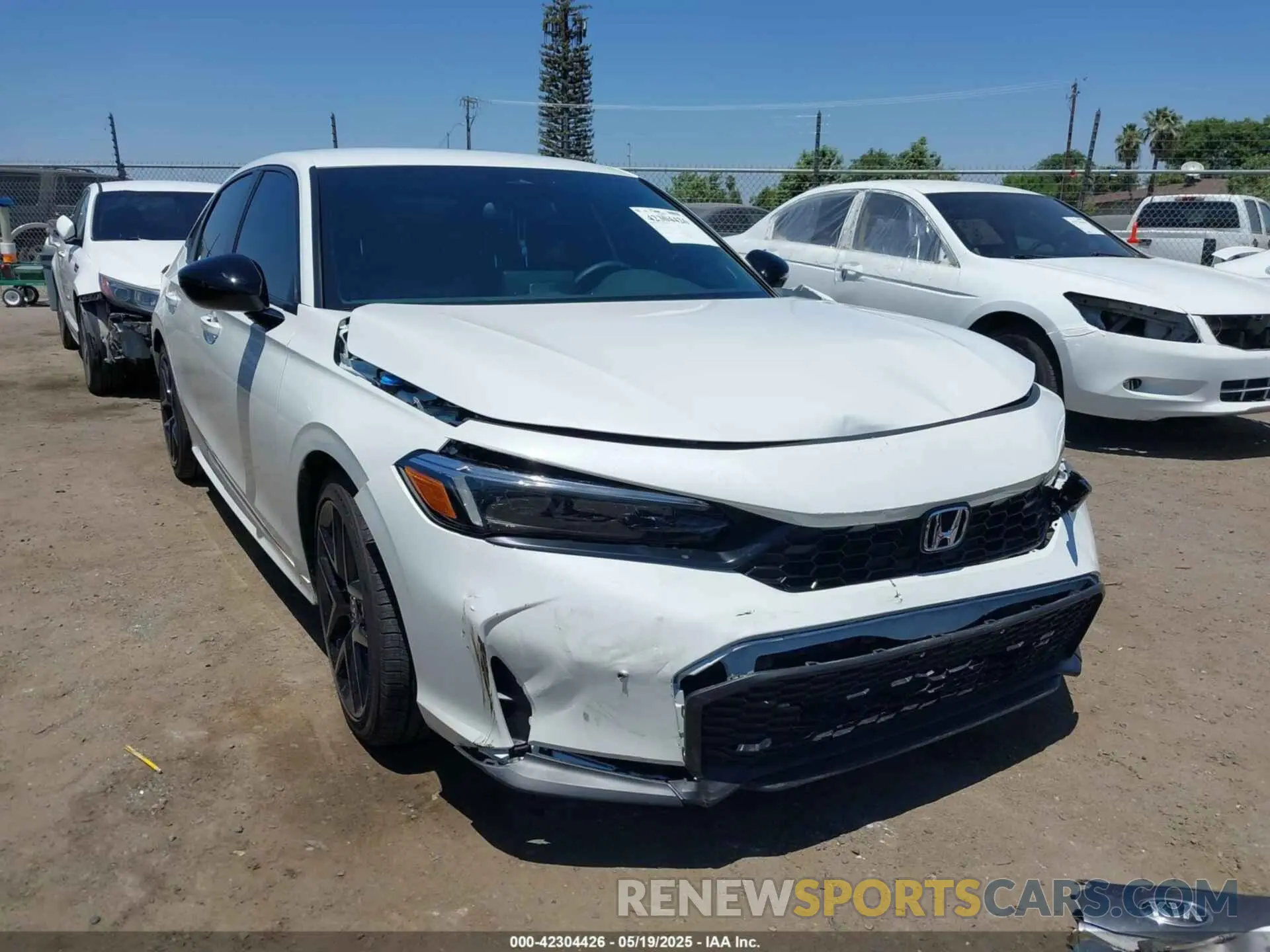 1 fotografías del automóvil dañado 2HGFE2F51SH567280 HONDA CIVIC 2025