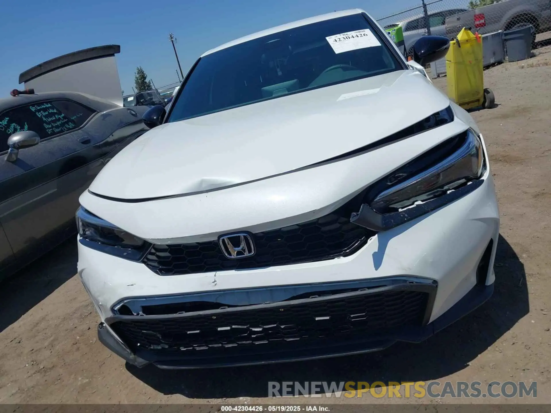 12 fotografías del automóvil dañado 2HGFE2F51SH567280 HONDA CIVIC 2025