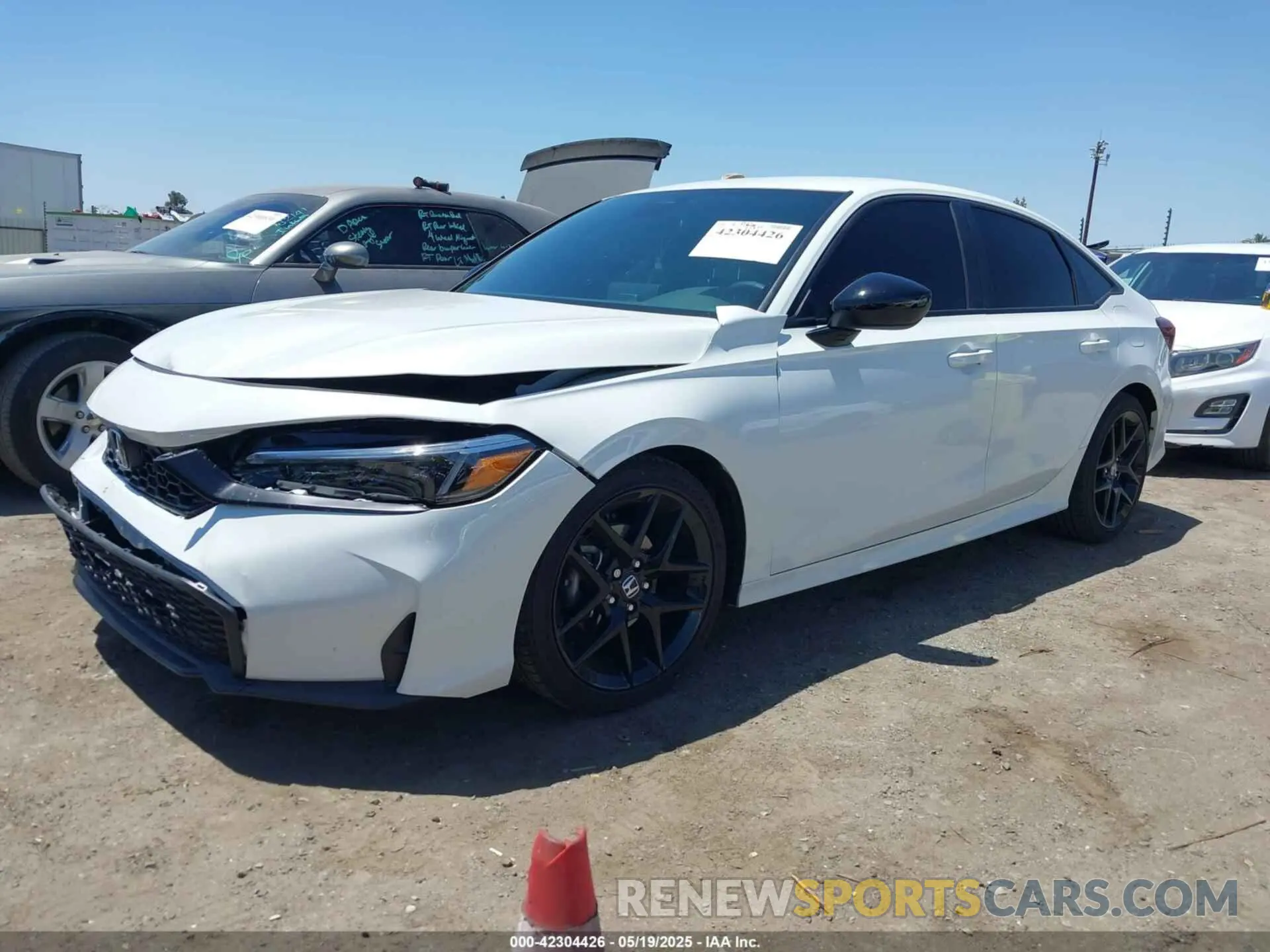 14 fotografías del automóvil dañado 2HGFE2F51SH567280 HONDA CIVIC 2025