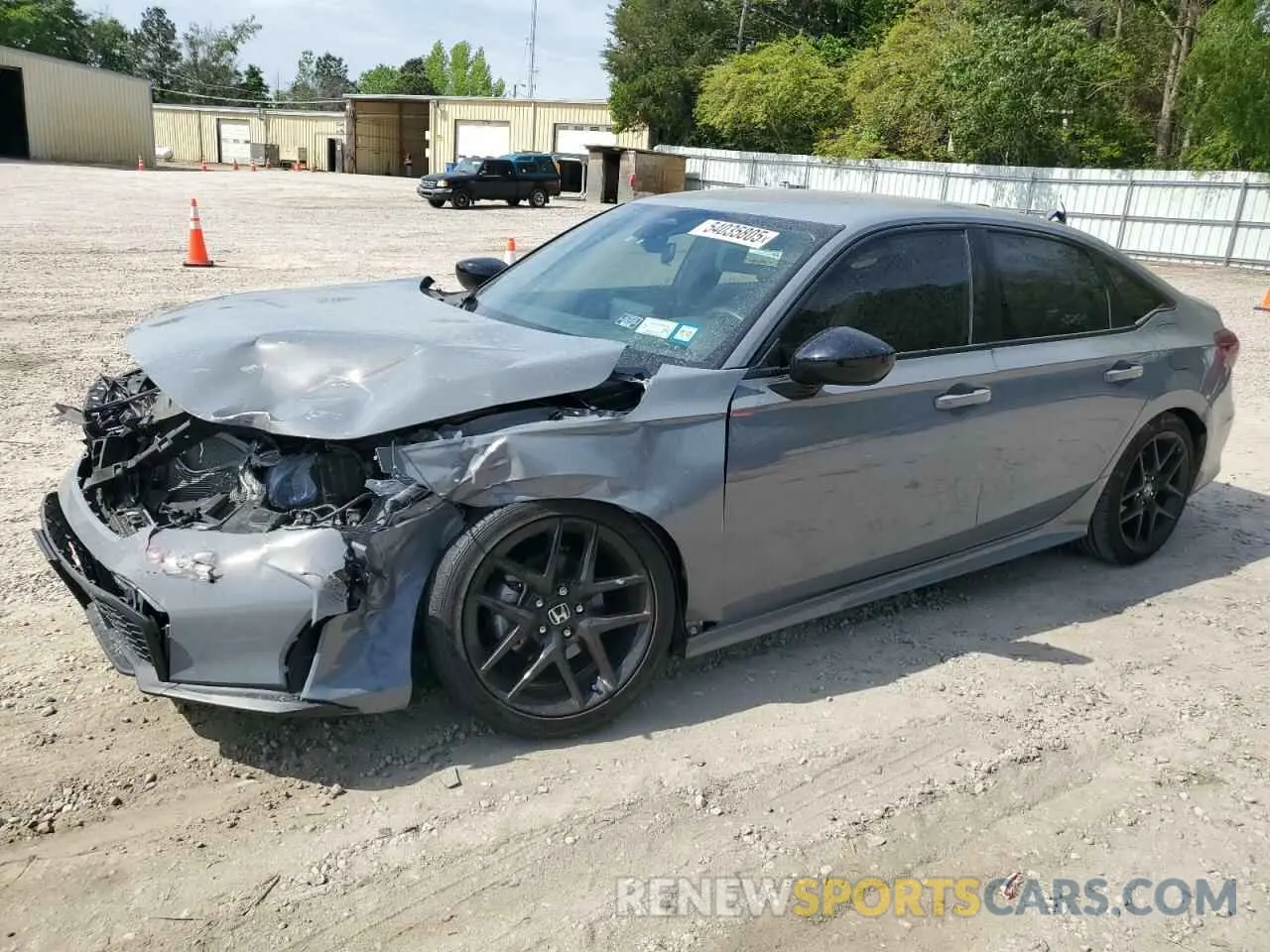 1 fotografías del automóvil dañado 2HGFE2F52SH506035 HONDA CIVIC 2025