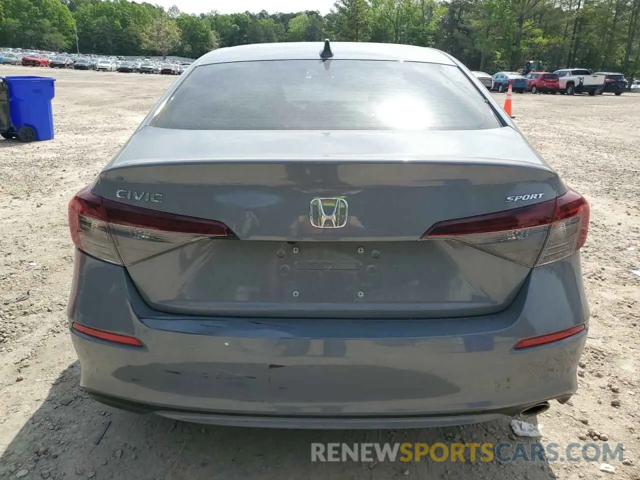 6 fotografías del automóvil dañado 2HGFE2F52SH506035 HONDA CIVIC 2025
