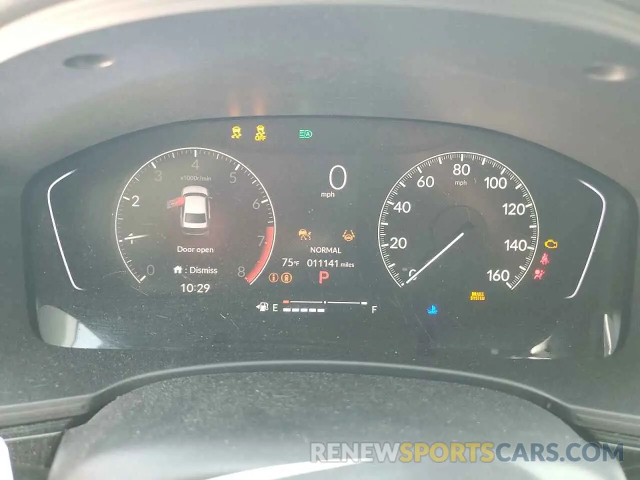 9 fotografías del automóvil dañado 2HGFE2F52SH506035 HONDA CIVIC 2025