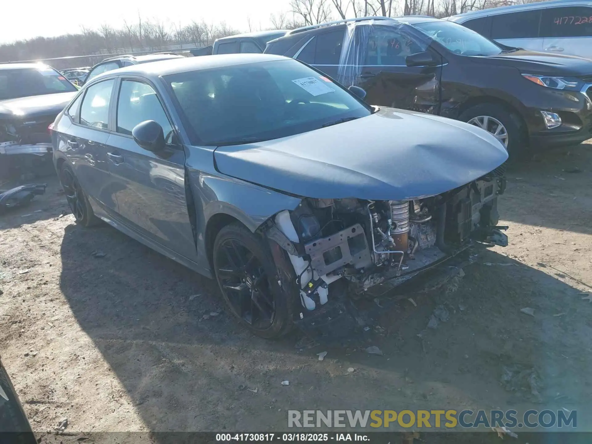 1 fotografías del automóvil dañado 2HGFE2F52SH507461 HONDA CIVIC 2025