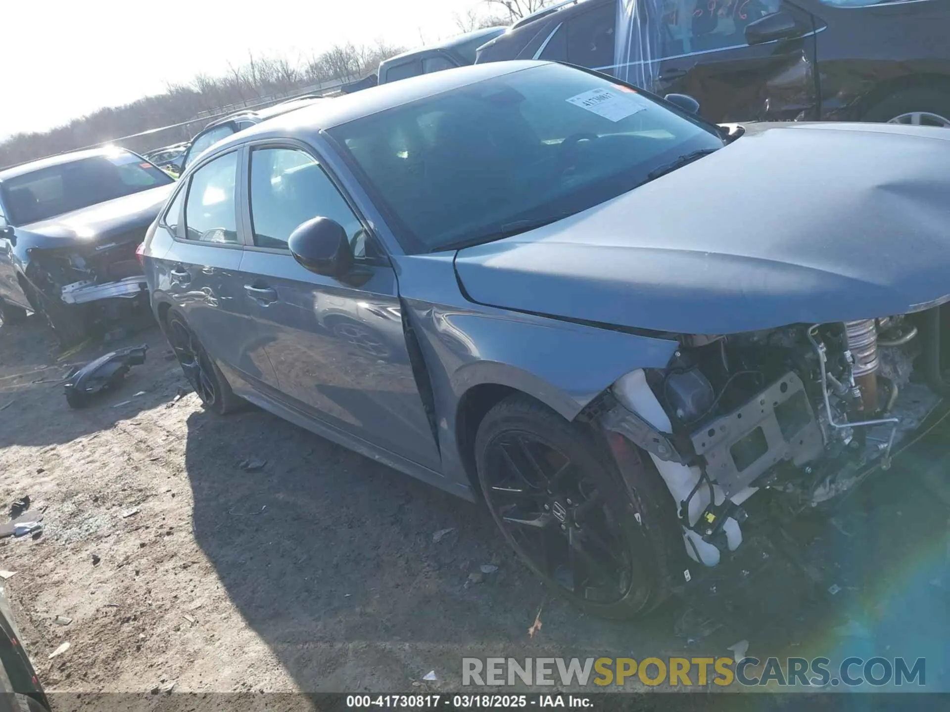 14 fotografías del automóvil dañado 2HGFE2F52SH507461 HONDA CIVIC 2025