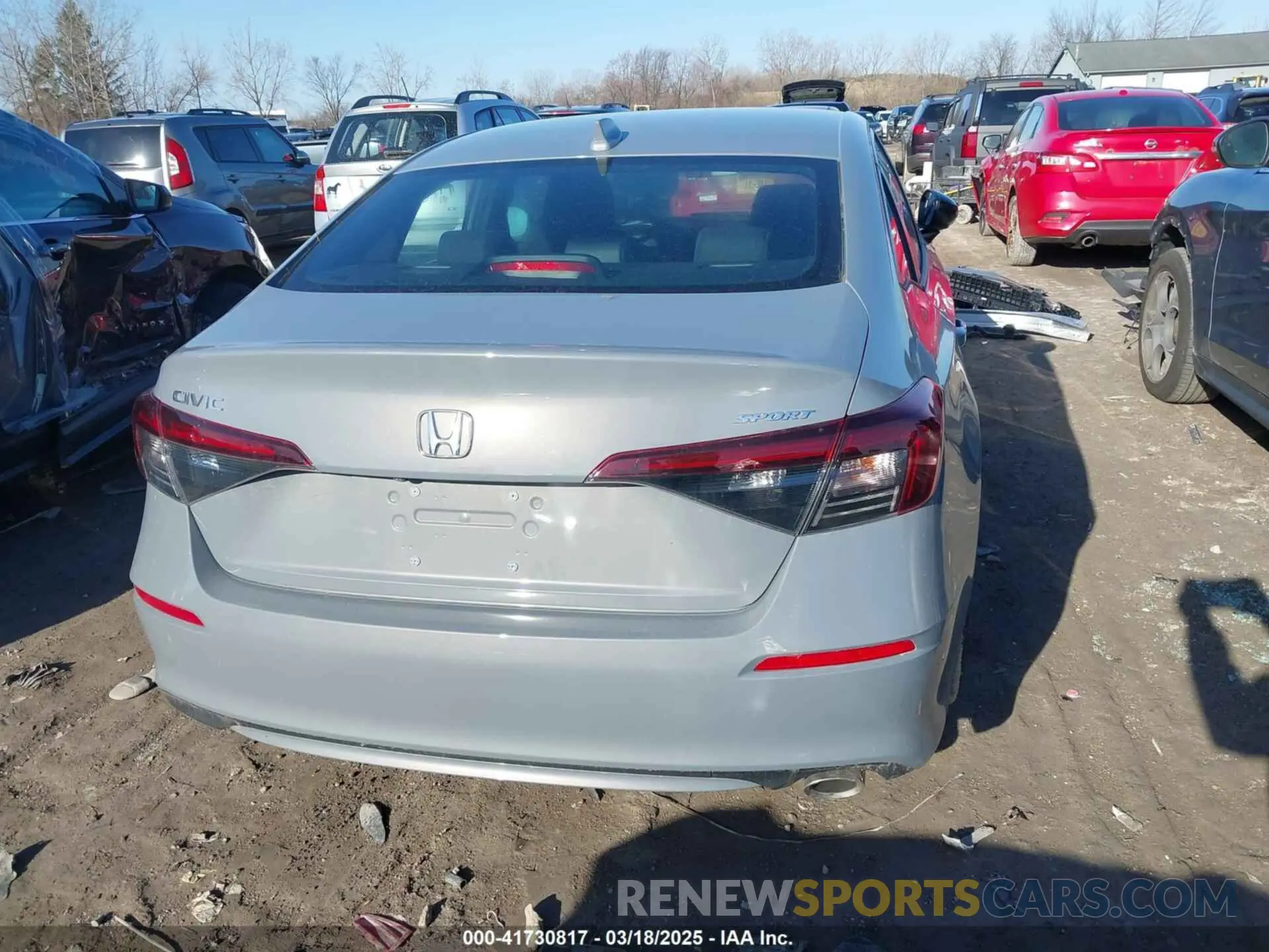 17 fotografías del automóvil dañado 2HGFE2F52SH507461 HONDA CIVIC 2025