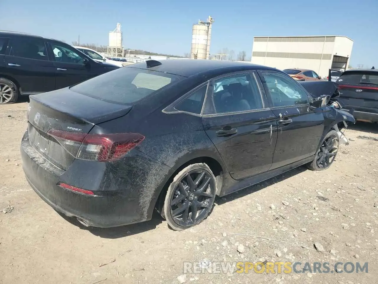 3 fotografías del automóvil dañado 2HGFE2F52SH509601 HONDA CIVIC 2025