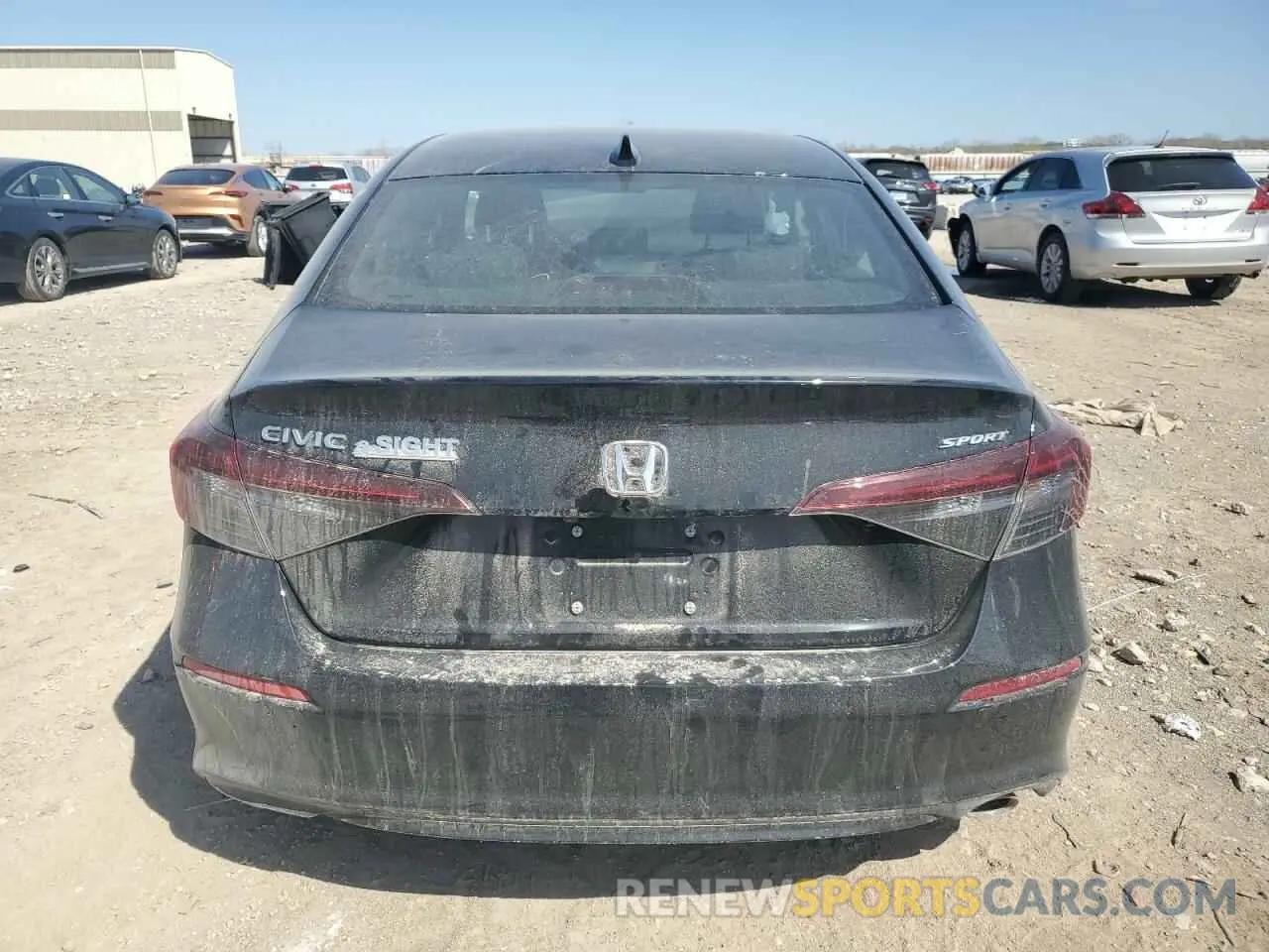 6 fotografías del automóvil dañado 2HGFE2F52SH509601 HONDA CIVIC 2025