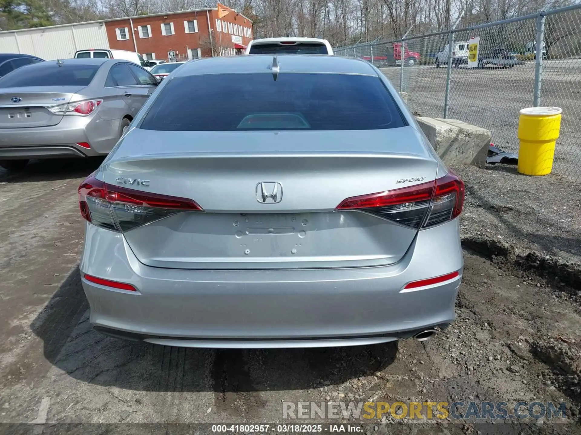 17 fotografías del automóvil dañado 2HGFE2F52SH513826 HONDA CIVIC 2025