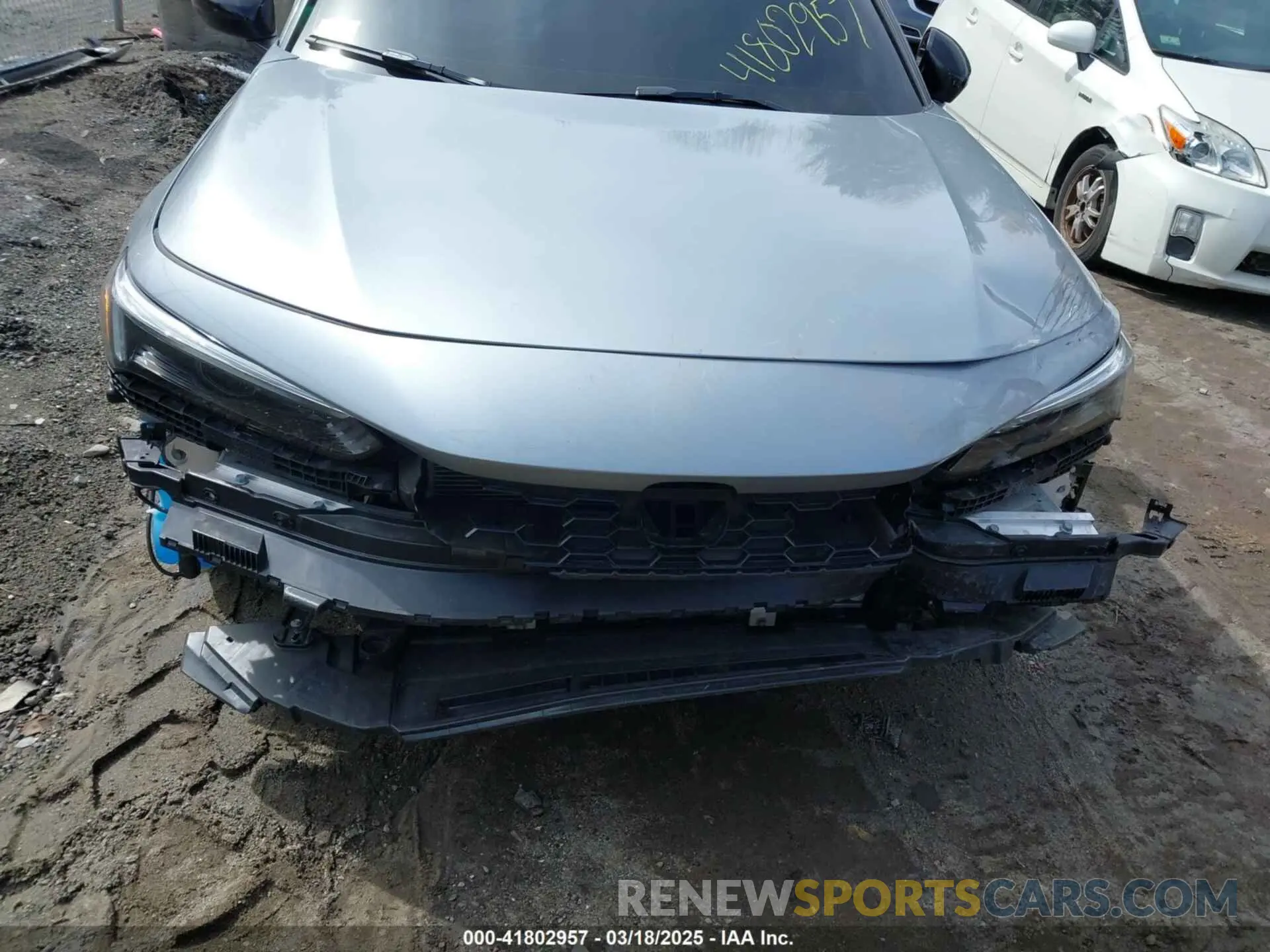 6 fotografías del automóvil dañado 2HGFE2F52SH513826 HONDA CIVIC 2025