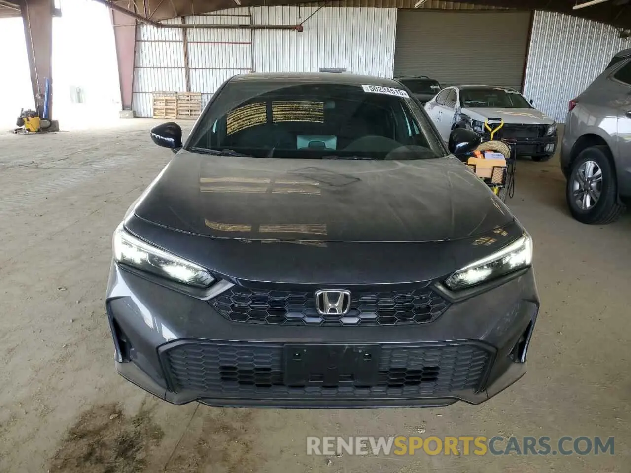 5 fotografías del automóvil dañado 2HGFE2F52SH526754 HONDA CIVIC 2025
